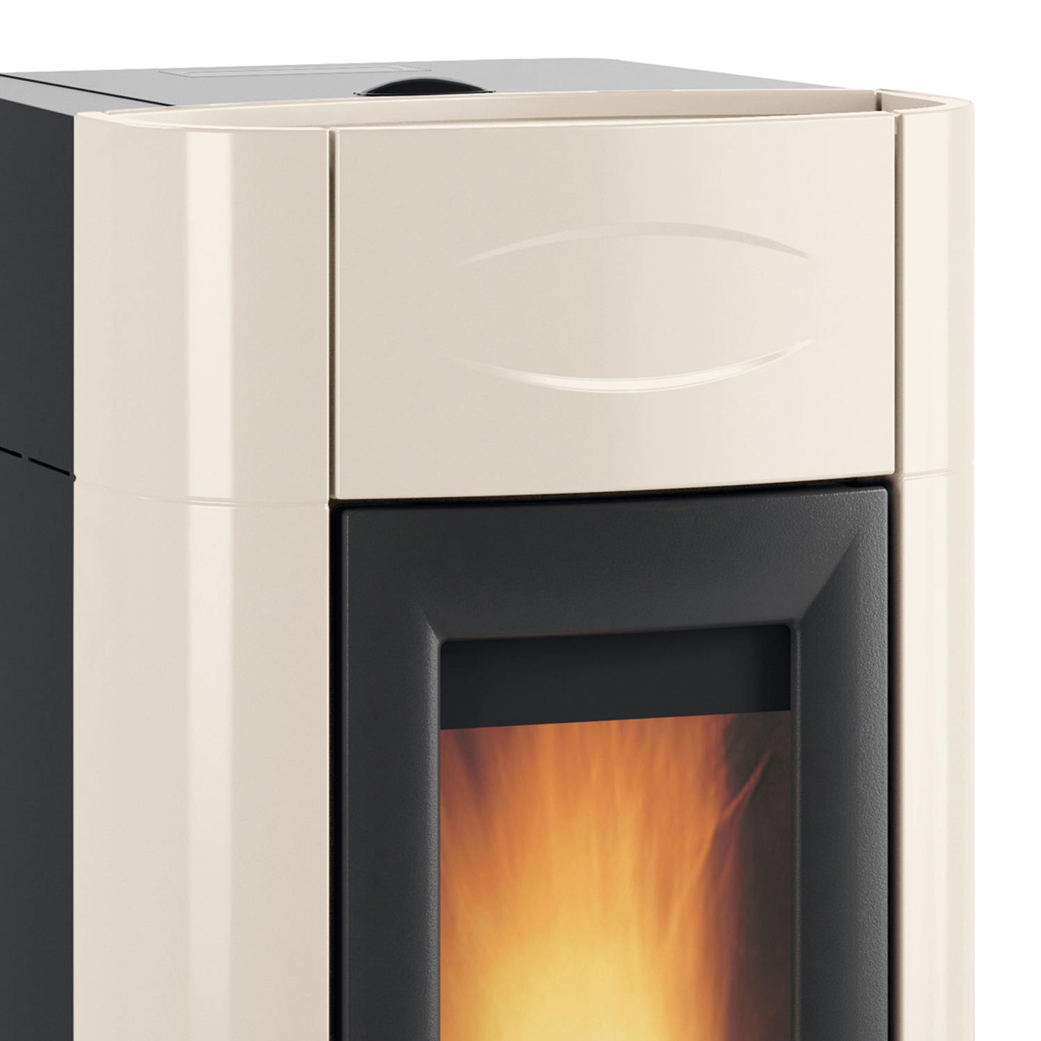 Extraflame Evolution Line Isidora Idro H20 poêle à granulés bouilleur Ivoire