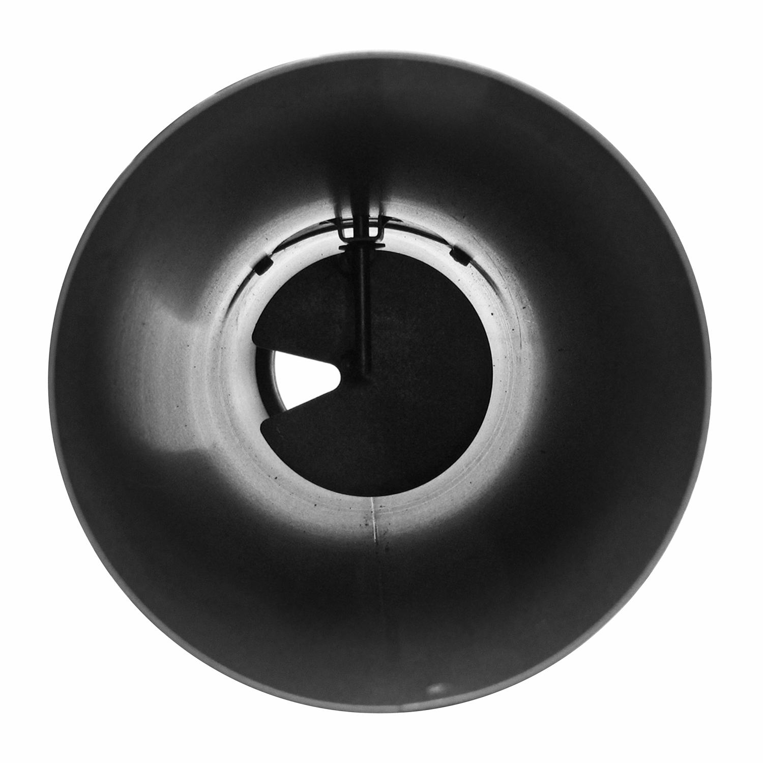 Raik conduit de fumée / tuyau de poêle 150mm - 500mm avec régulation de tirage, porte et anneau de condensation noir