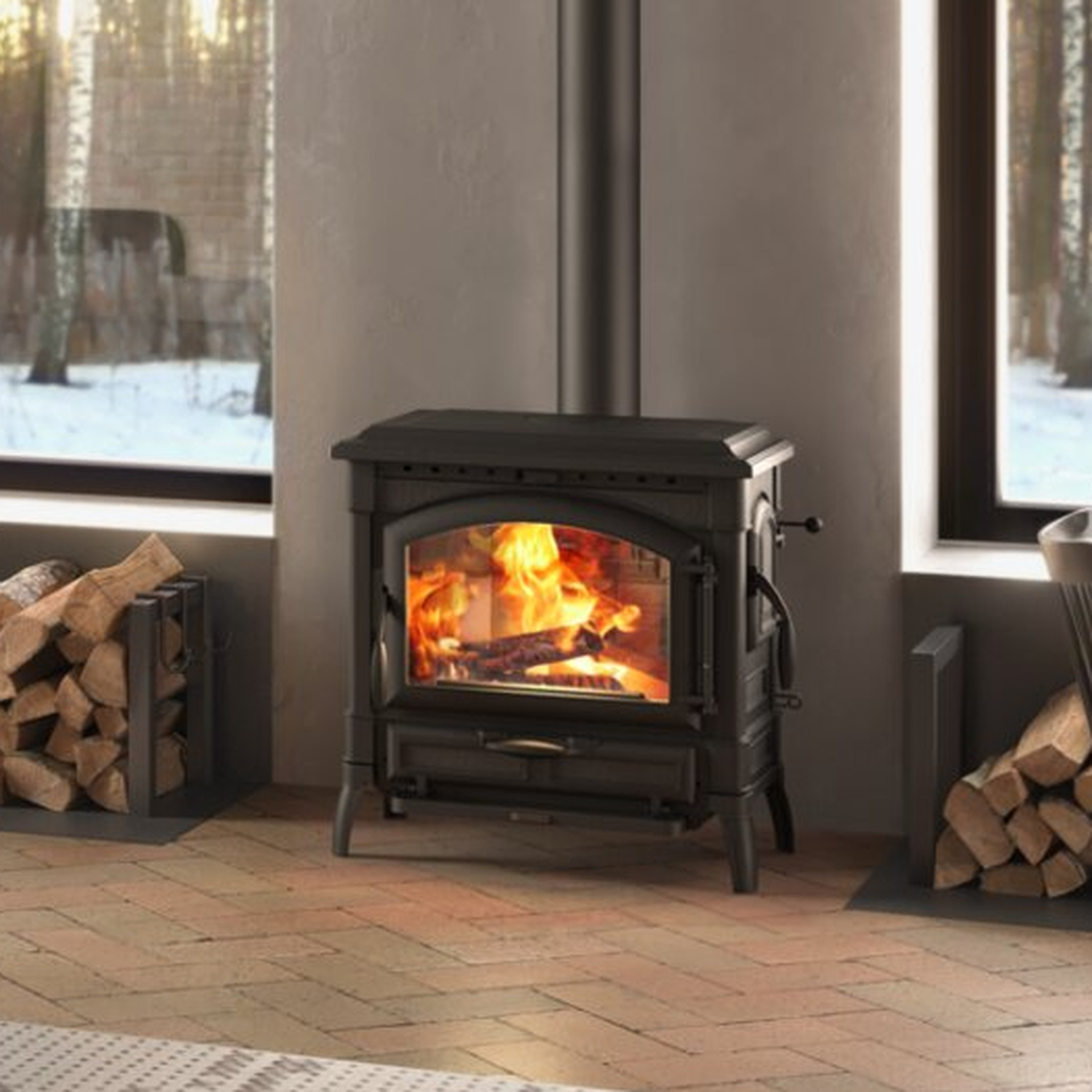 La Nordica Isotta Lean poêle à bois