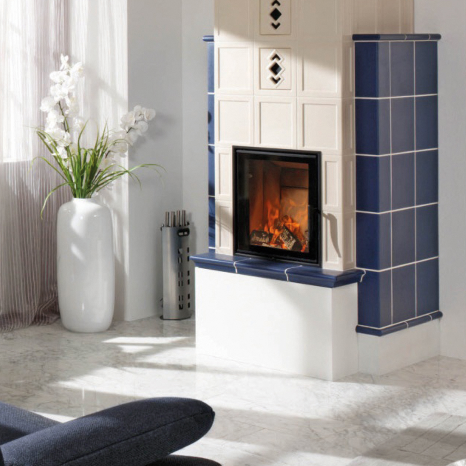 Spartherm Mini Z1-4S insert de cheminée 10 kW 51 cm à droite