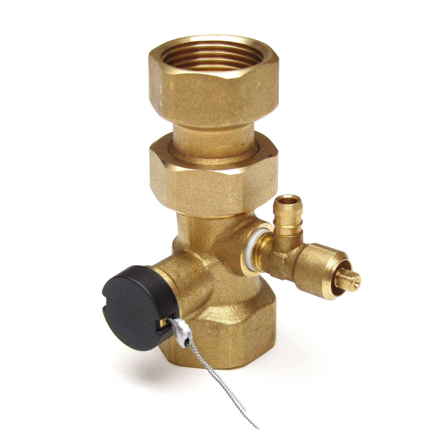 Aquaflam 25 Basic Brown Poêle à bois hydraulique Ensemble complet + Réservoir tampon TPSM 1000