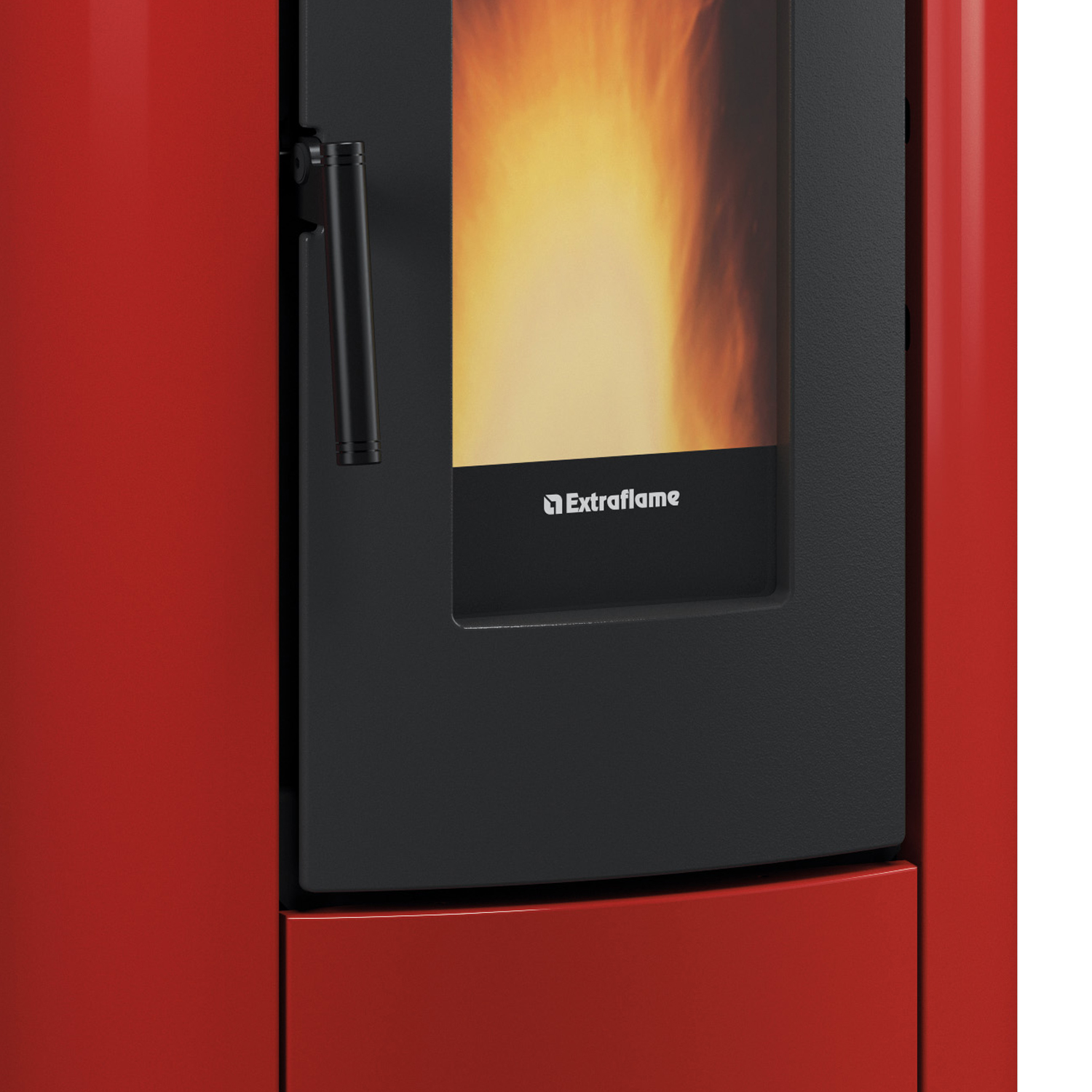 Extraflame Klaudia Plus Poêle à granulés Acier Bordeaux