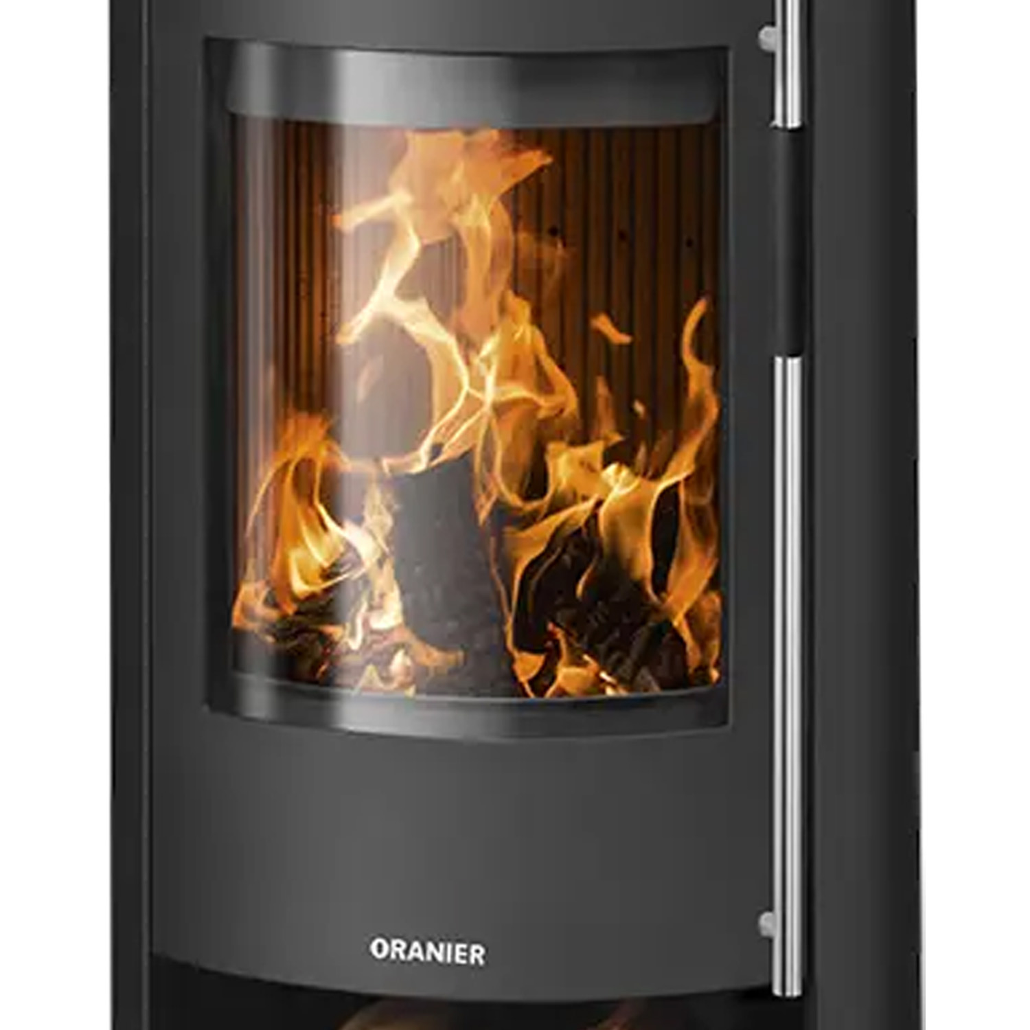 Oranier Polar Neo W+ poêle à bois acier noir