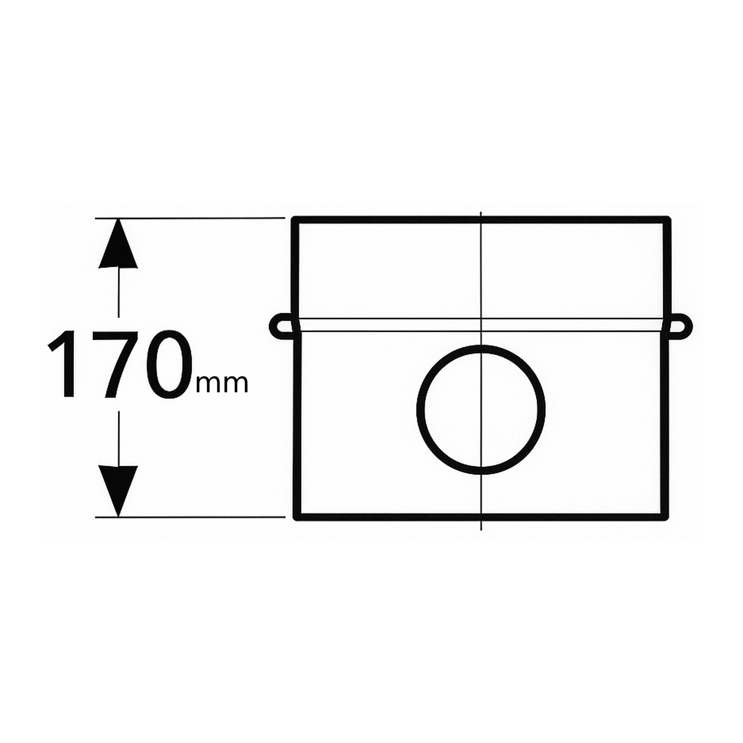 Schiedel pied pour PRIMA PLUS bac à condensats Ø180 mm avec évacuation en bas simple paroi mat