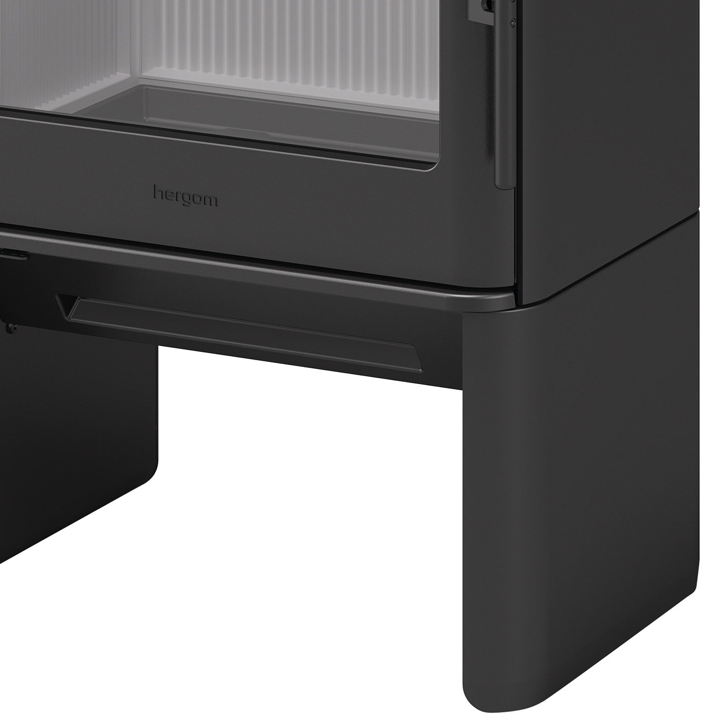 Poêle à bois Hergom E40 en fonte noire