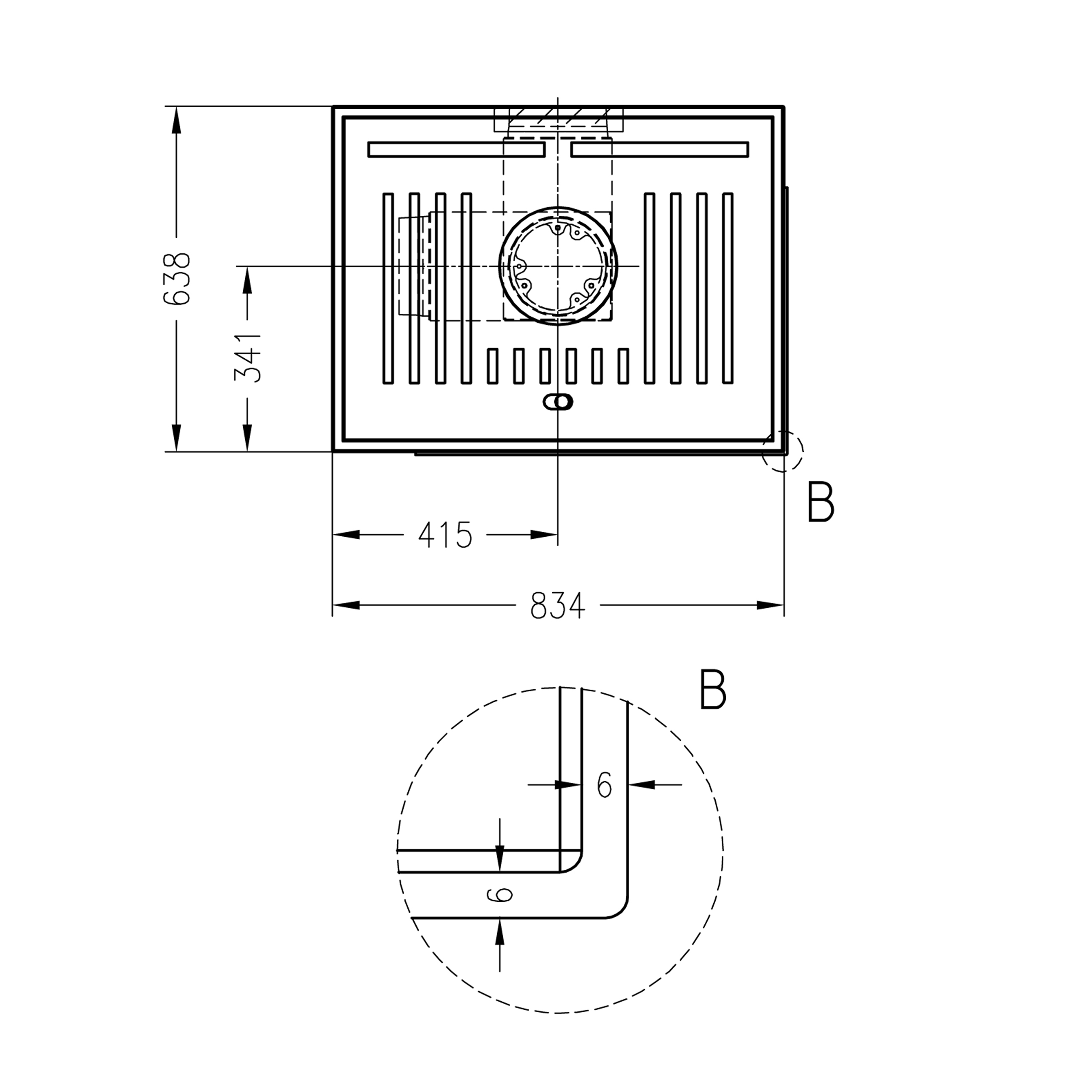 Spartherm kit de cheminée à bois bouilleur SIM 2/3 Varia 2R 55h-4S H2O Nature