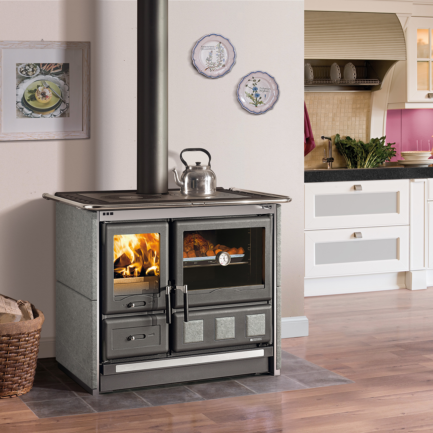 La Nordica Rosa XXL 5.0 Petra poêle de cuisine en pierre naturelle