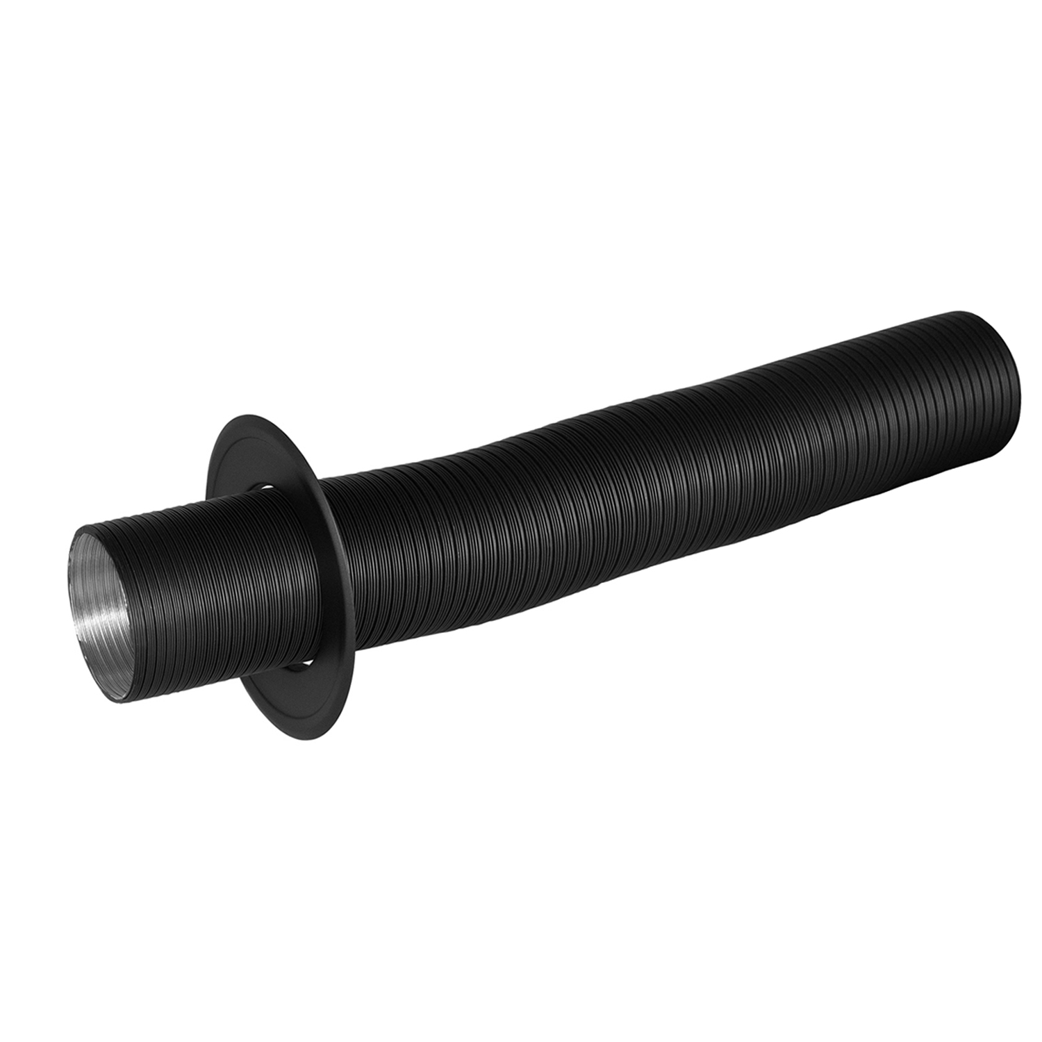 Rosace pour Color Flex noir Ø 100 mm pour raccord d'air extérieur