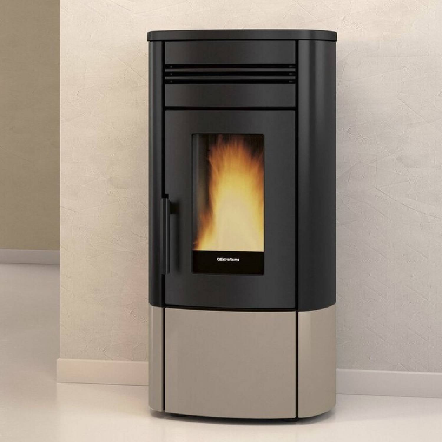Extraflame NORIS PLUS - Taupe Mat poêle à granulés EVOLUTION LINE