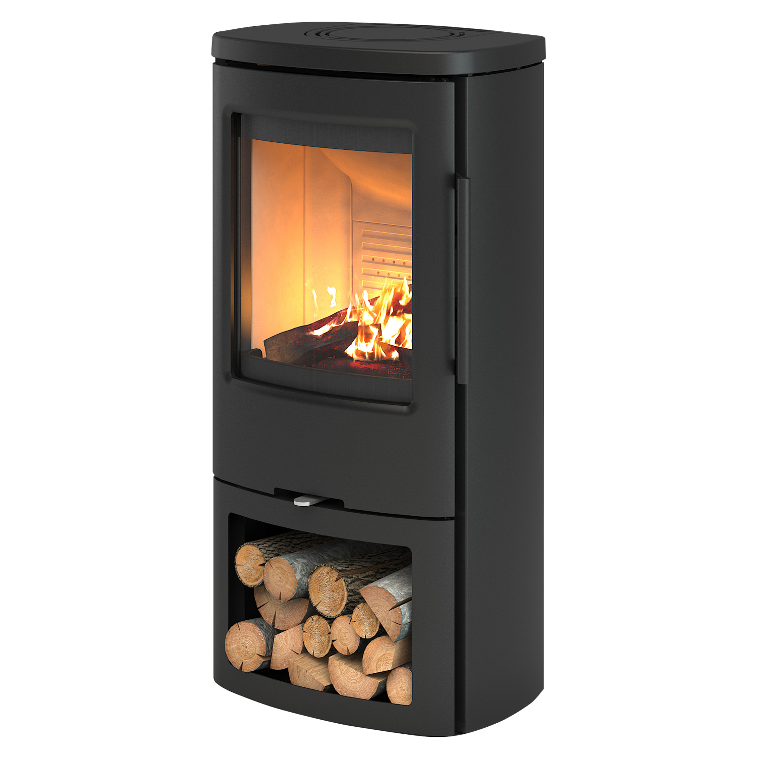 Poêle à bois TermaTech TT44 Acier Noir