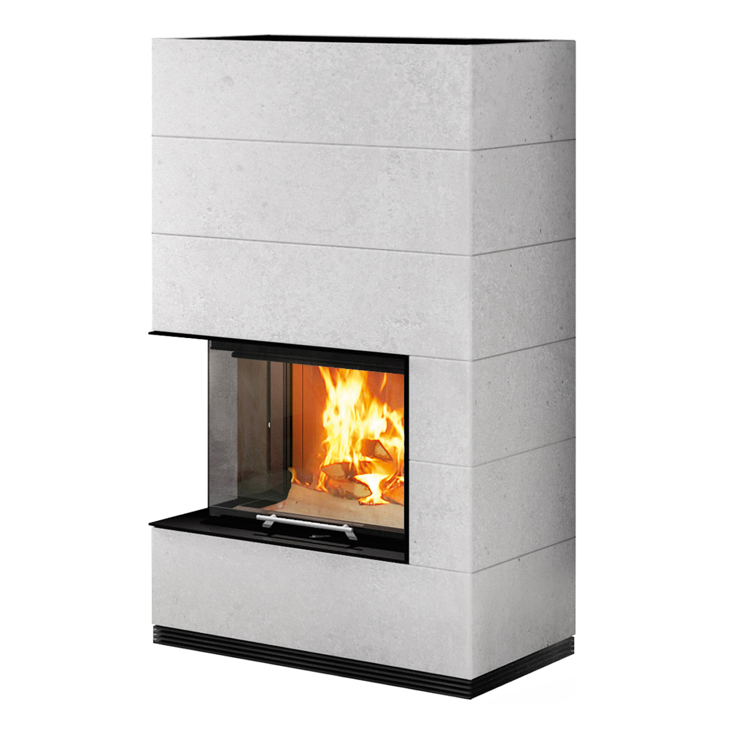 Kit de cheminée Spartherm SIM 1/3 Varia 2L-55h Nature