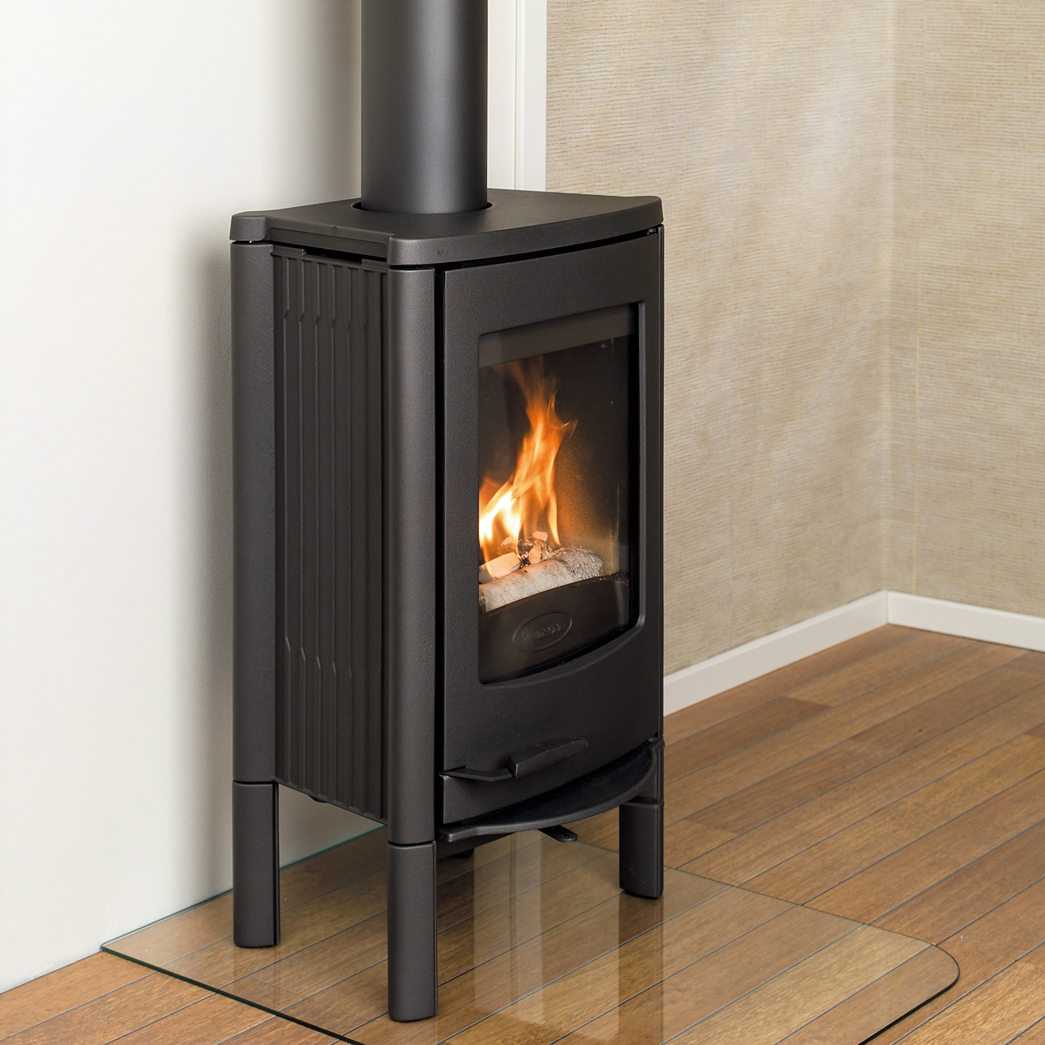 Dovre Astro 2/L poêle à bois acier noir, type de construction 2