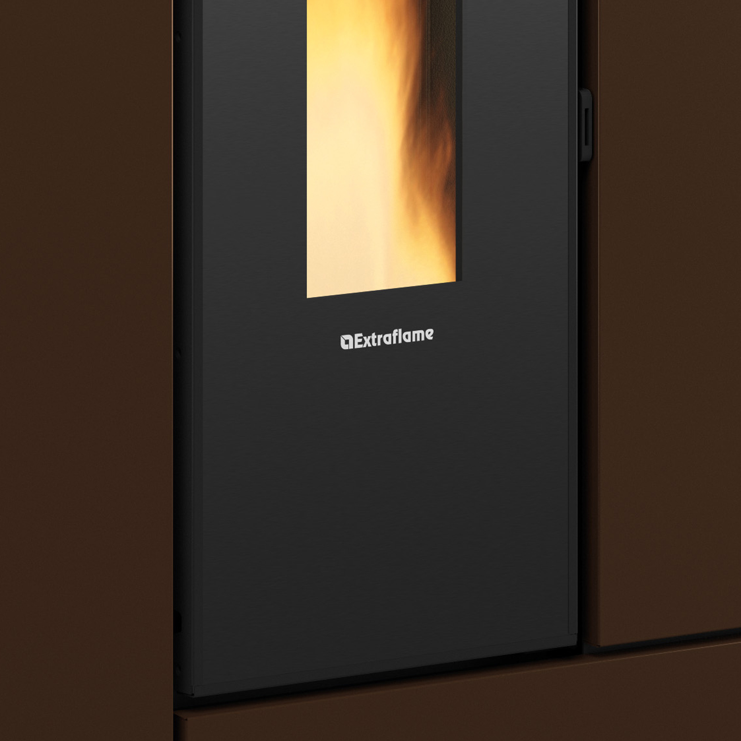 Extraflame Evolution Line Gabriella Plus poêle à granulés acier bronze