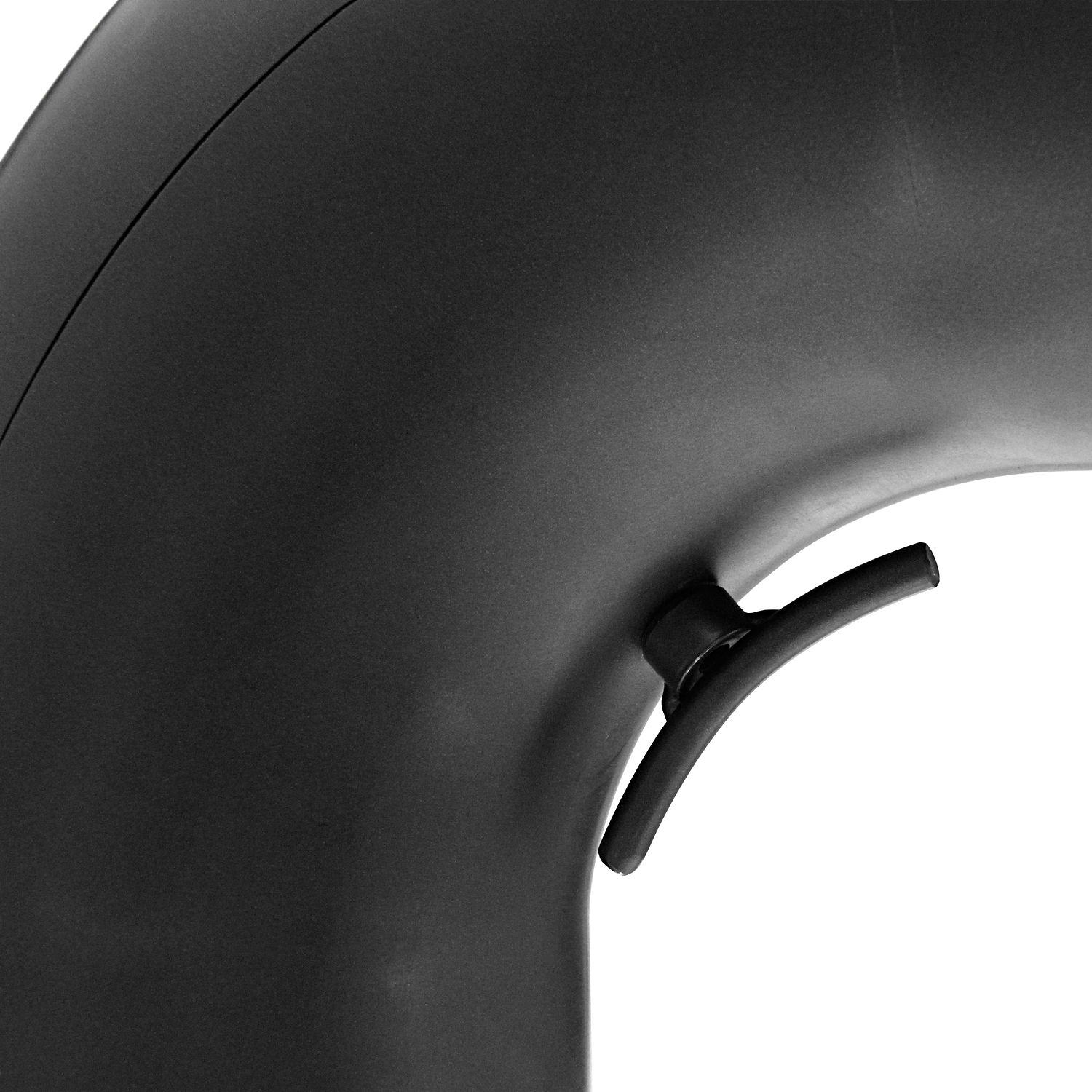 Raik Basic Ensemble de coudes de tuyau de fumée 130mm noir FULLFORM rond pour tuyau de fumée / conduit de fumée