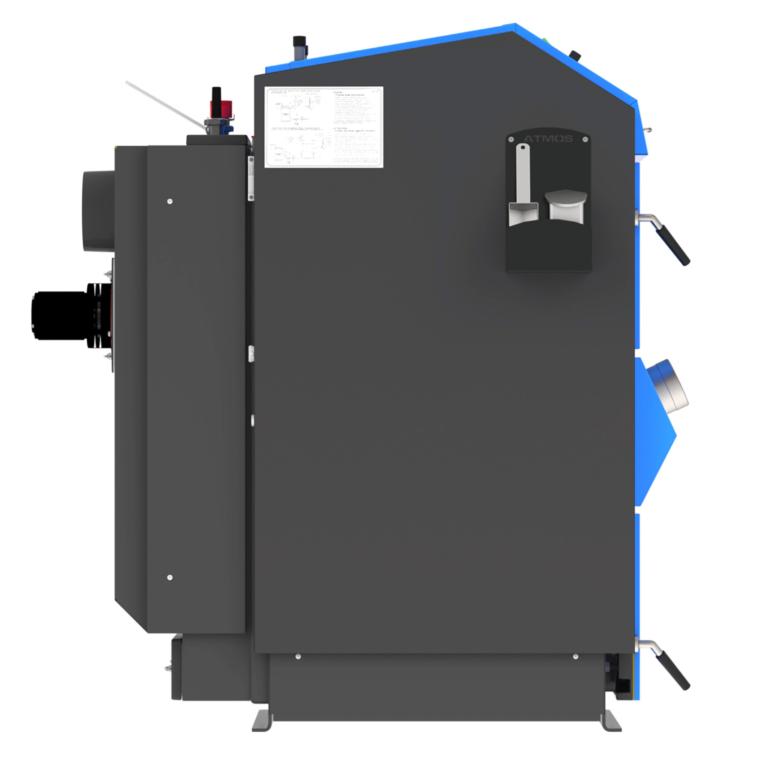ATMOS chaudière à gazéification du bois DC 25 GSE Komfort avec ACD04 et allumage automatique