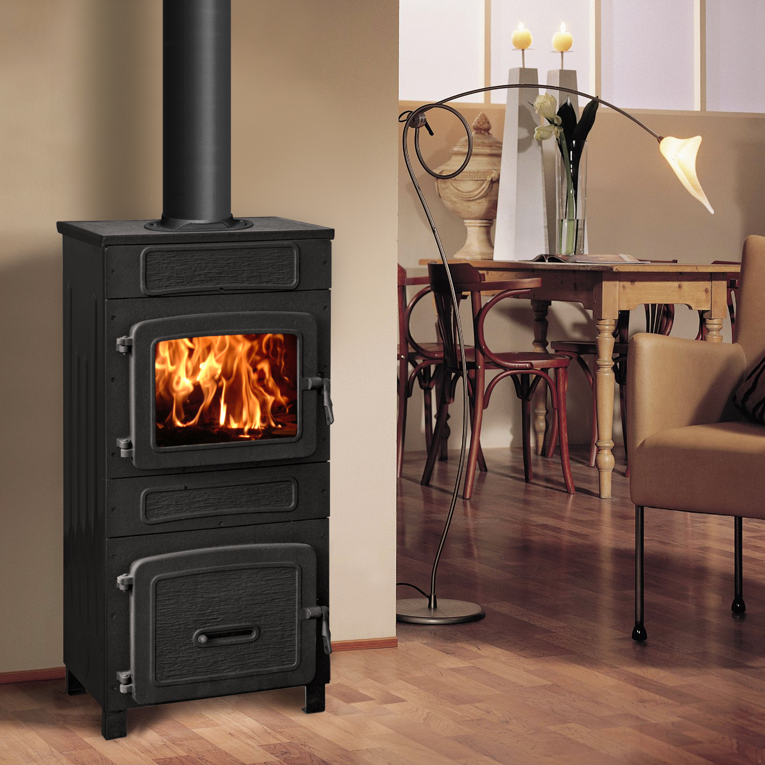 Wamsler 10981F-WO poêle d’atelier RR haut