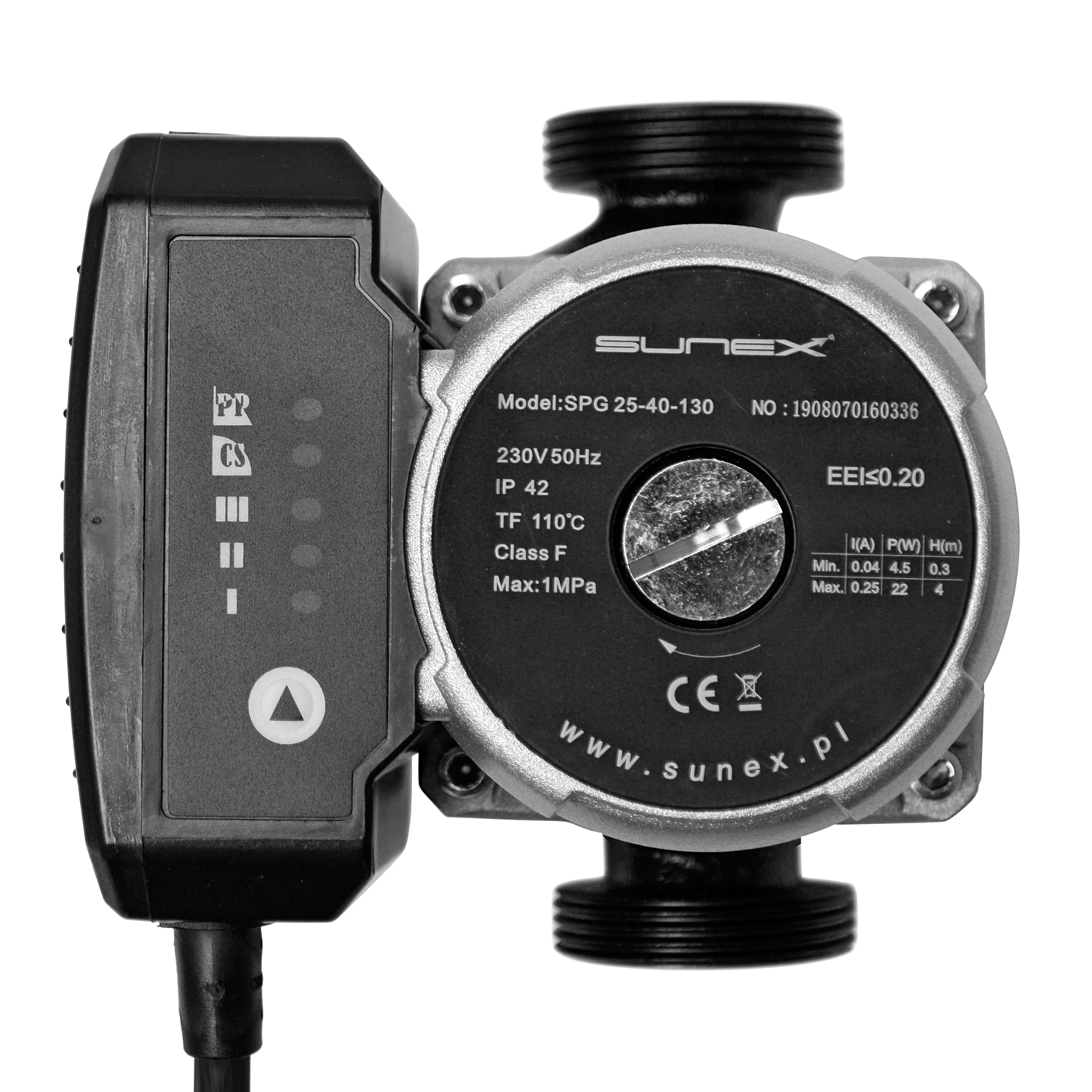 Sunex Pompe de circulation SPG 25-40-130