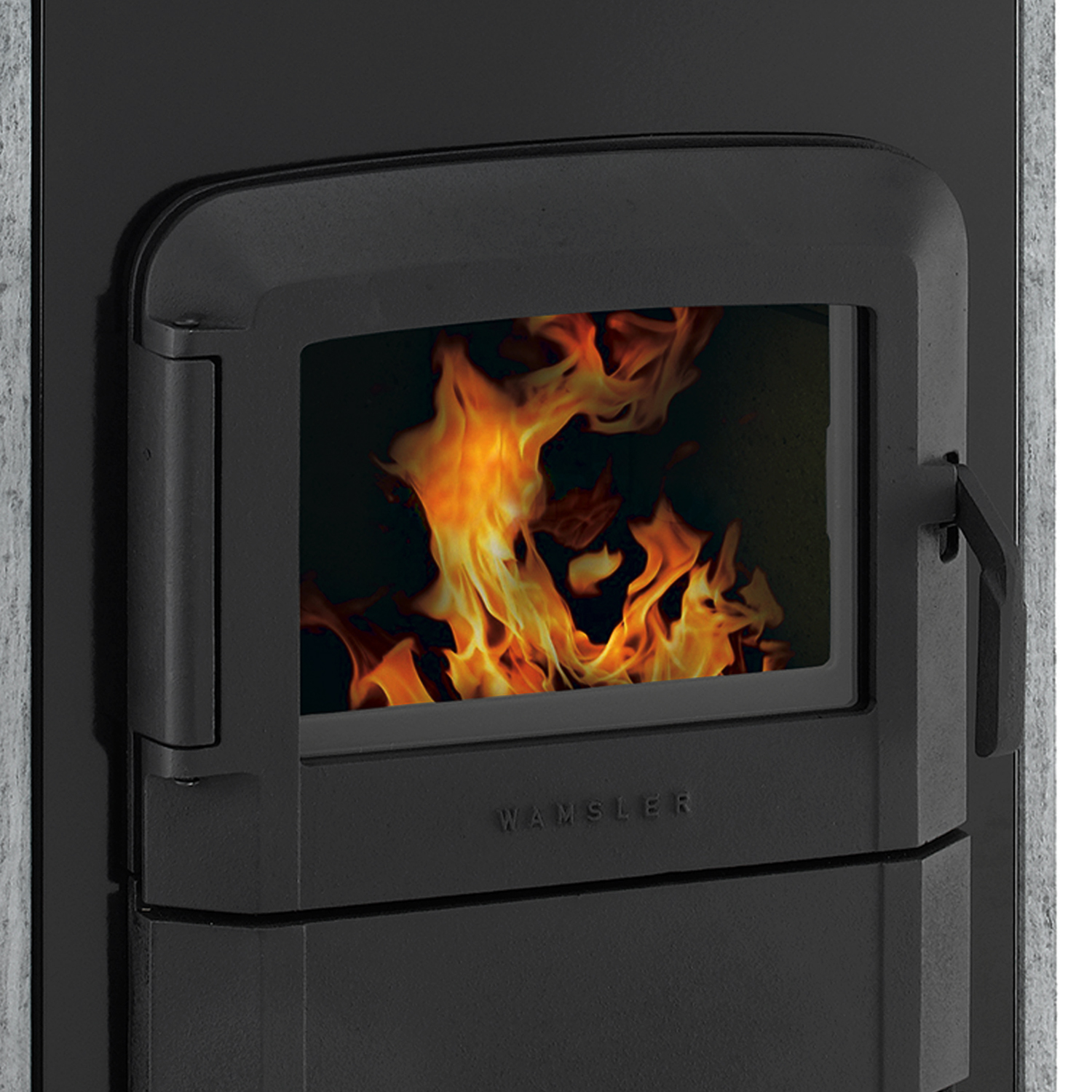 Wamsler RH-8 A/D Poêle d'atelier en pierre naturelle / Combustion continue automatique