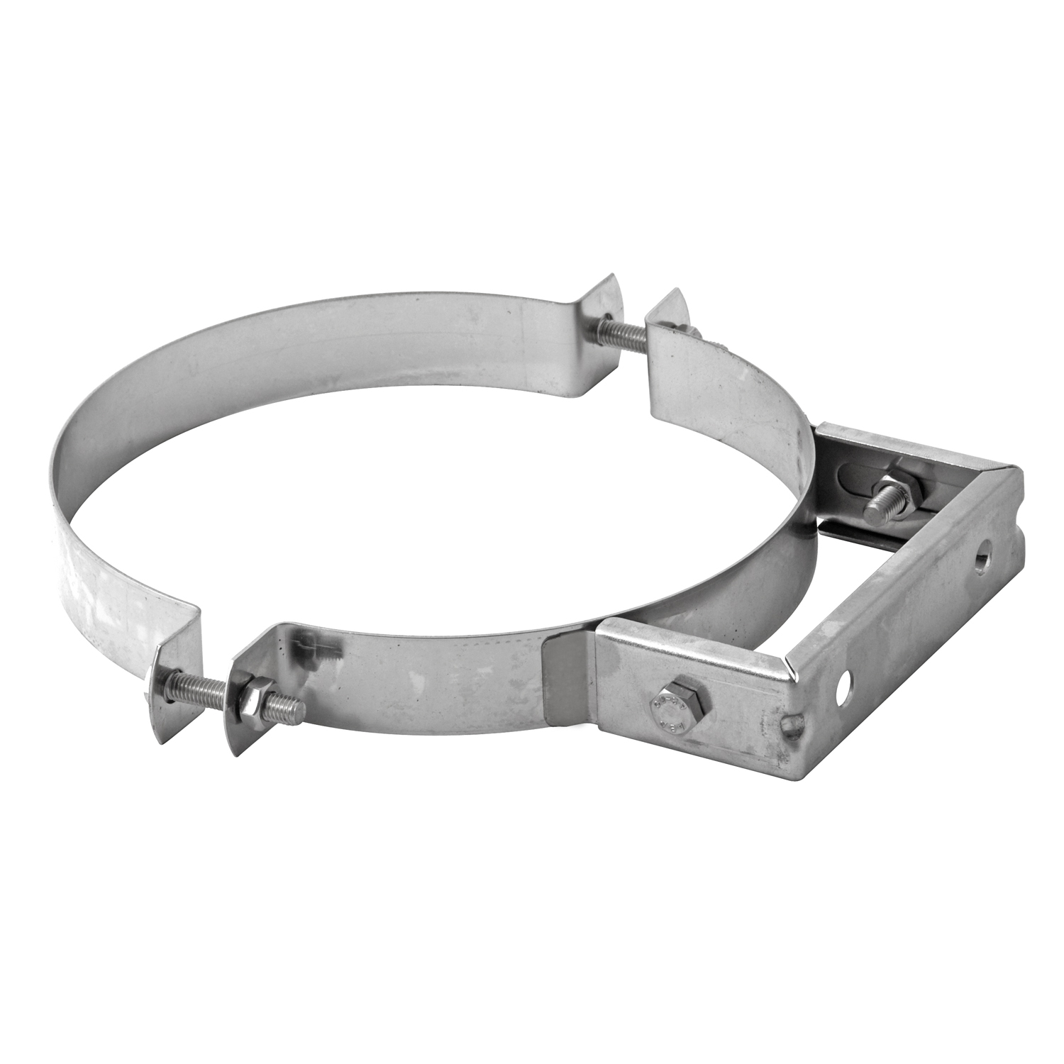 Opsinox support mural pour cheminée en acier inoxydable 200mm MB