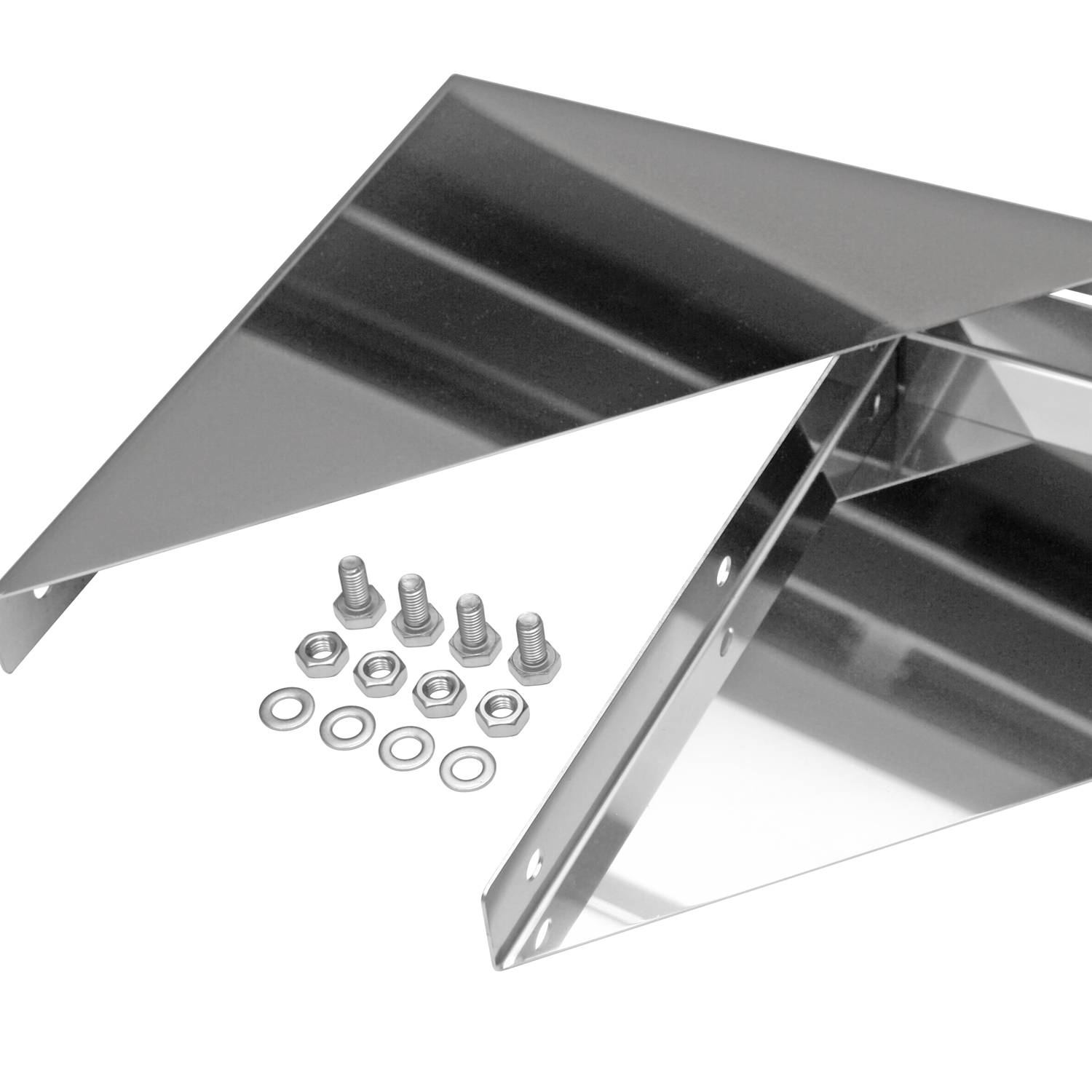 Opsinox plaque de console pour cheminée en acier inoxydable KOS pour MSDC-D Ø 131 - 180 mm