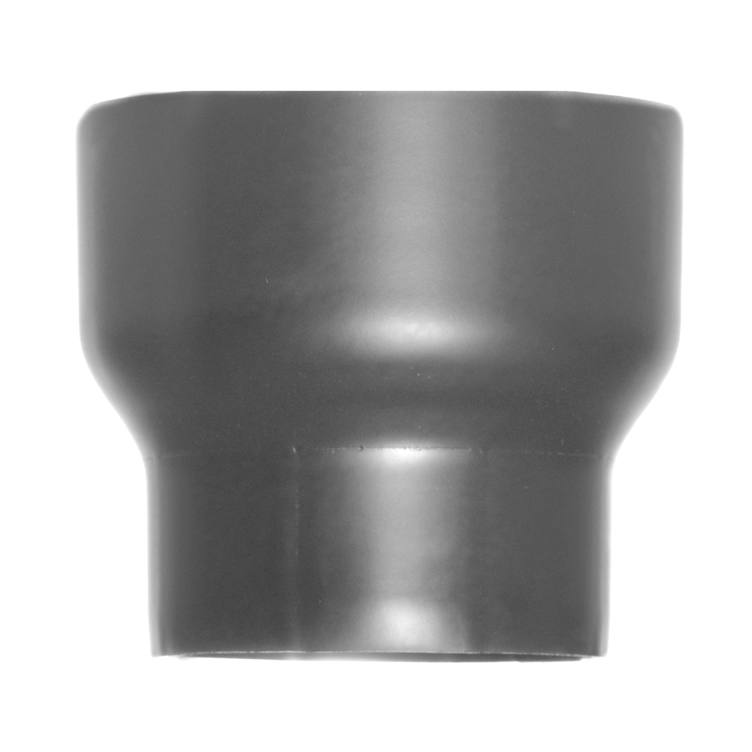 Raik Basic rallonge 120 mm - 150 mm gris fonte pour tuyau de fumée / conduit de fumée