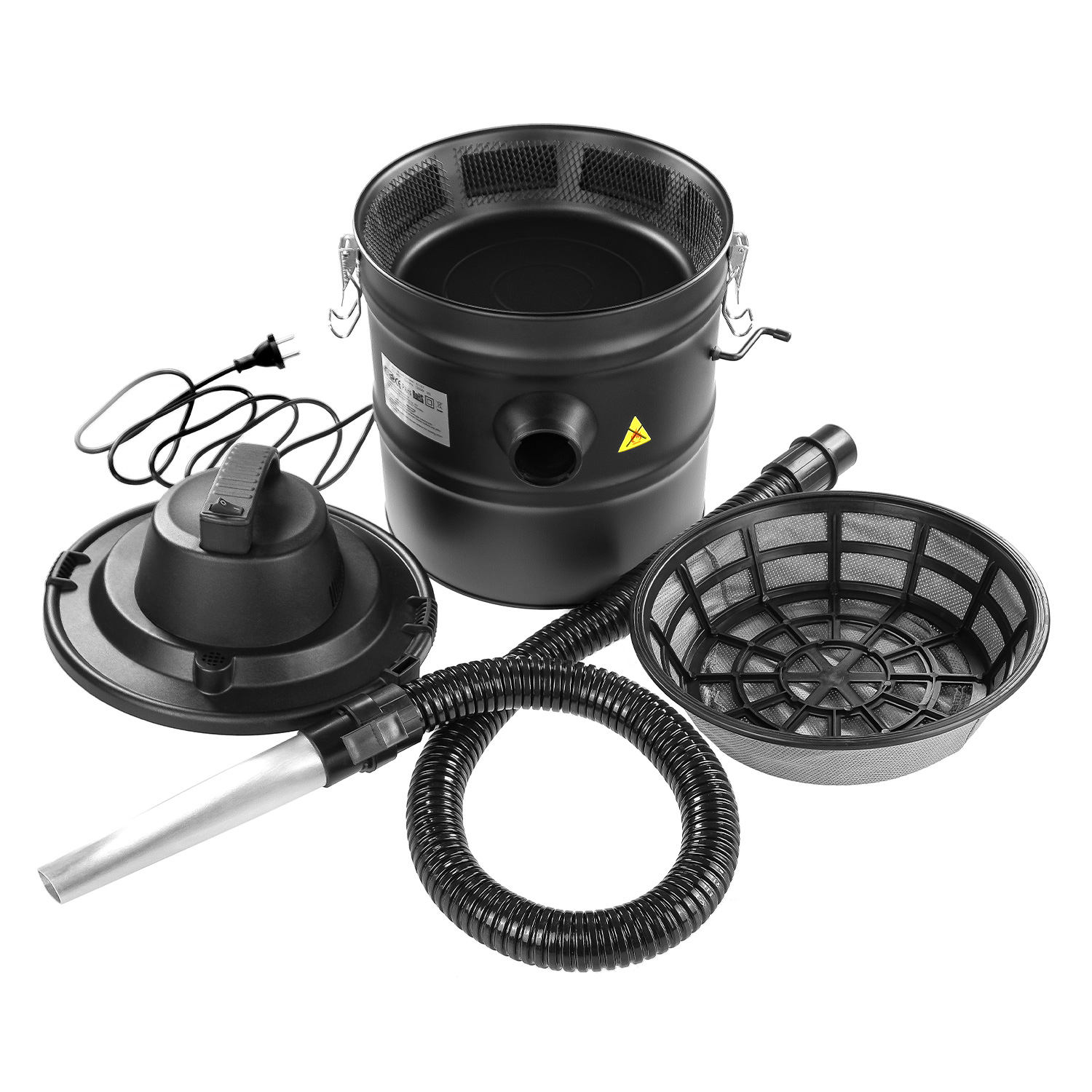 Aspirateur à cendres Raik avec moteur, 18 L