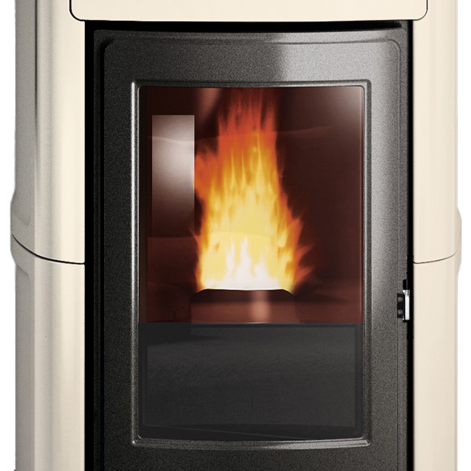 Edilkamin Kira2 H 22 Up poêle à granulés bouilleur céramique parchemin