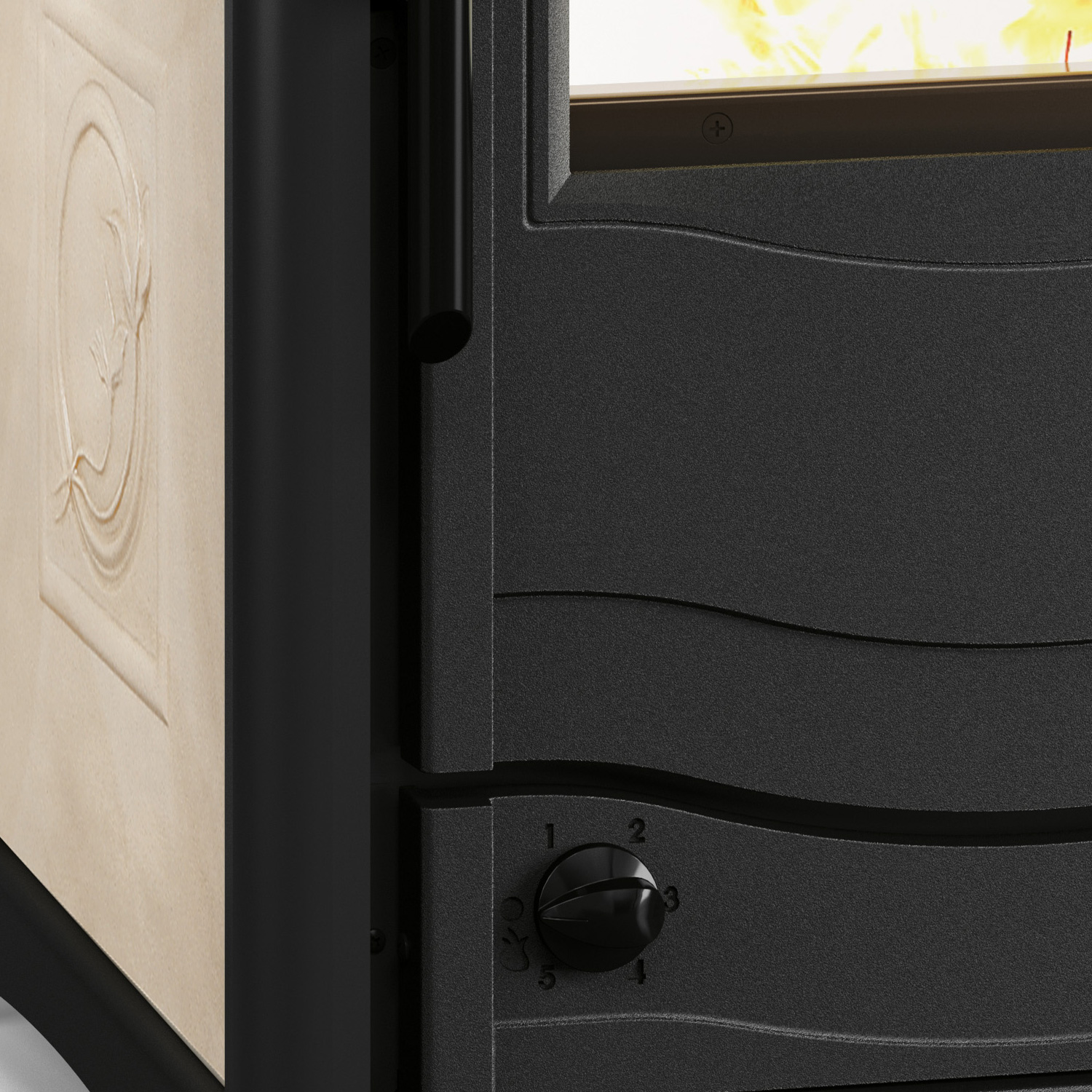 La Nordica Termorossella Plus Evo DSA.16 Poêle à bois bouilleur Liberty Panna