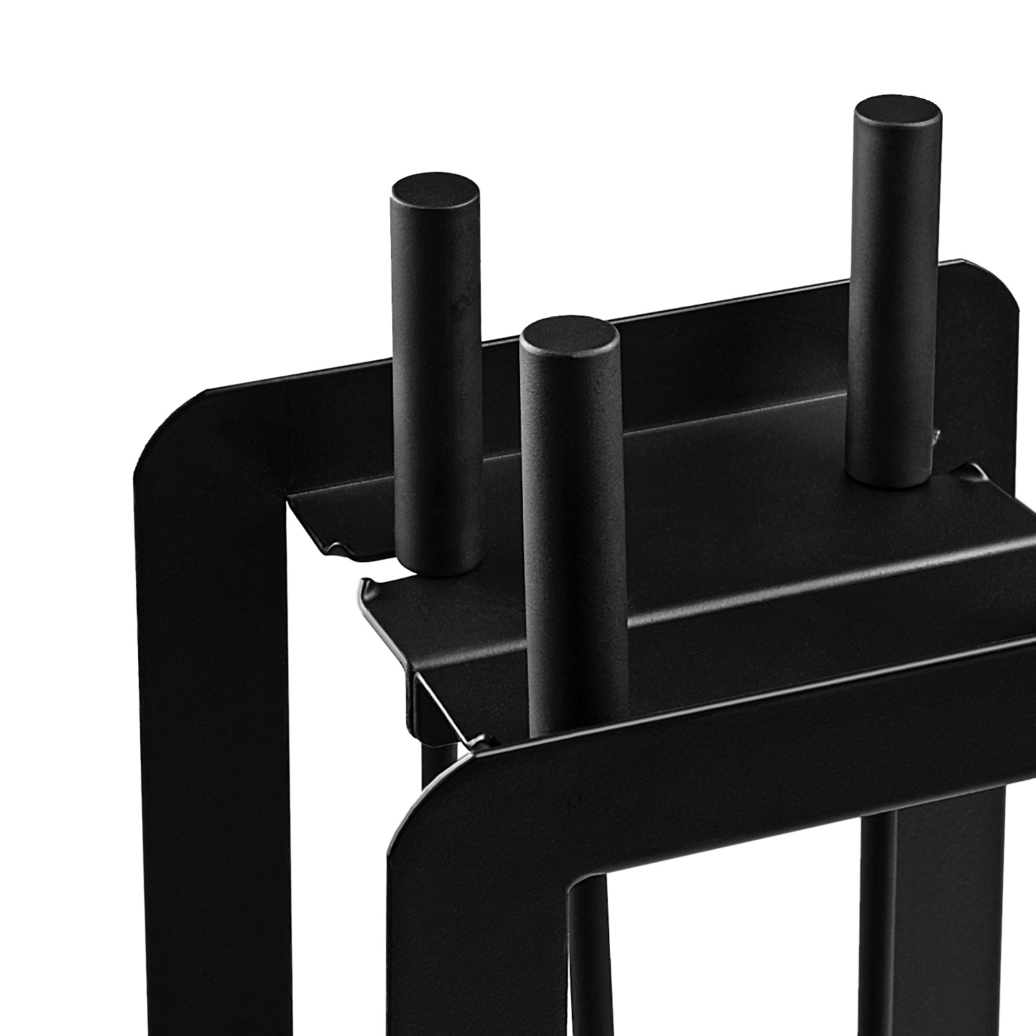 Raik Ensemble d'Accessoires de Cheminée Theodor, 4 pièces, noir
