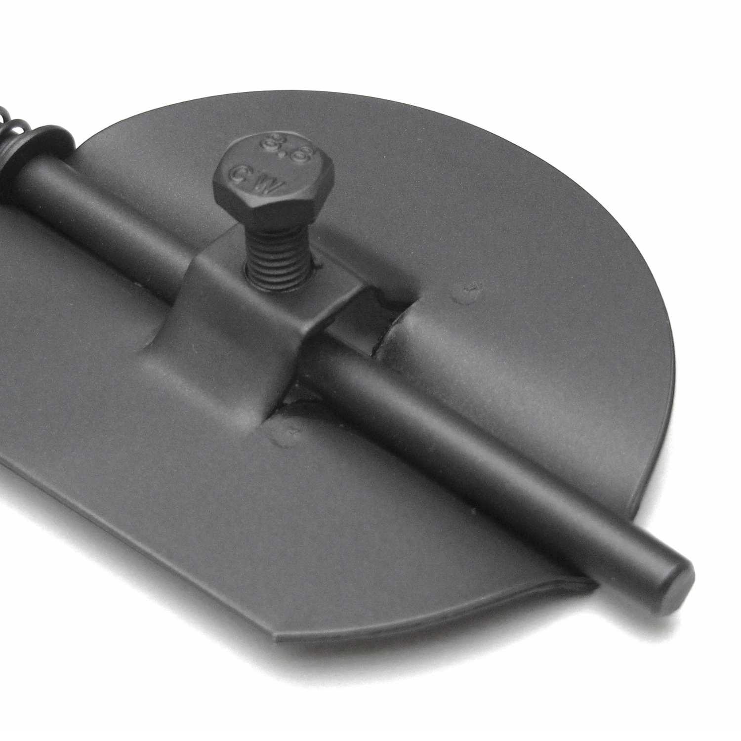 Raik Basic modérateur de tirage 160mm gris fonte pour tuyau de fumée / conduit de fumée