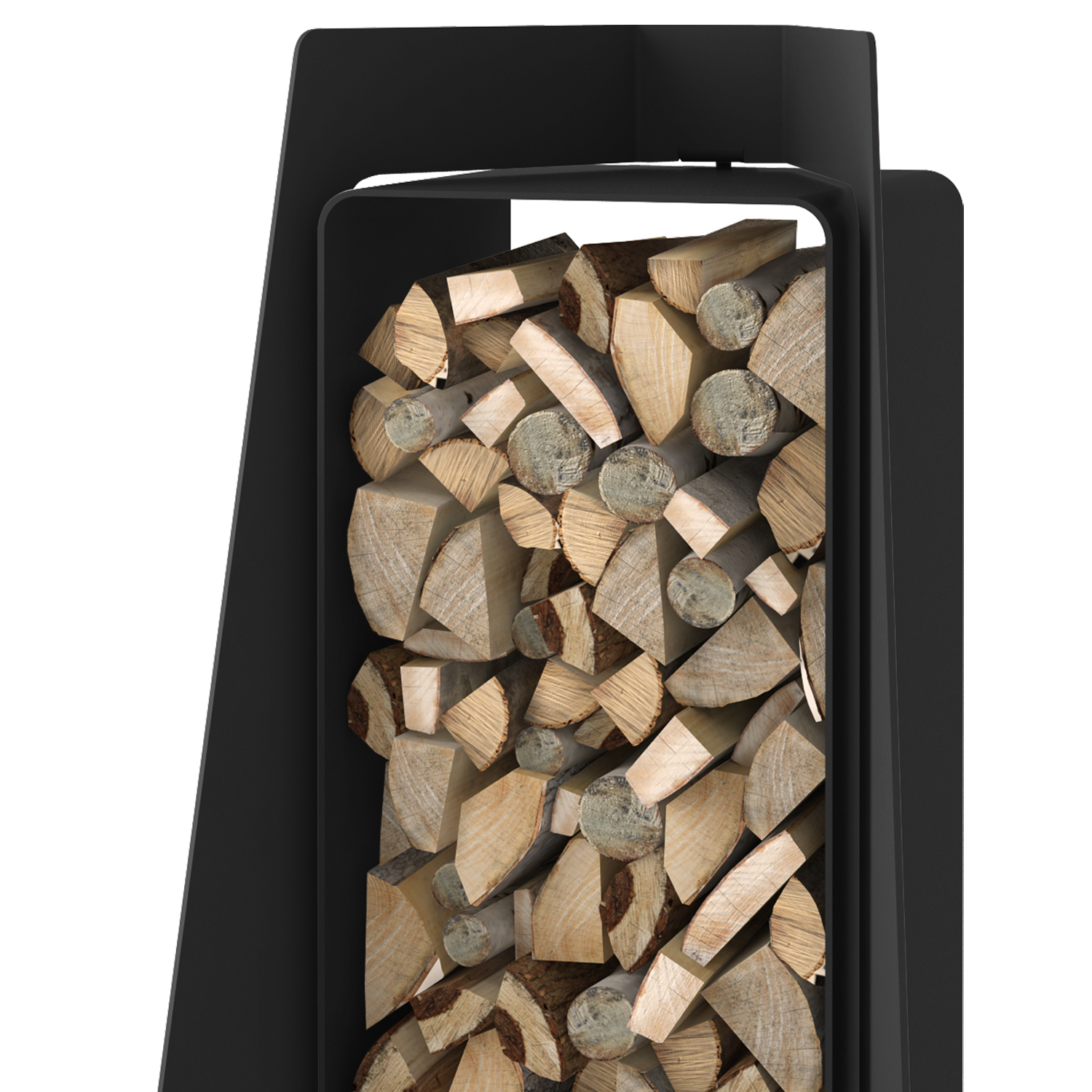 HS Flamingo Deluxe 3 Étagère en bois Noir