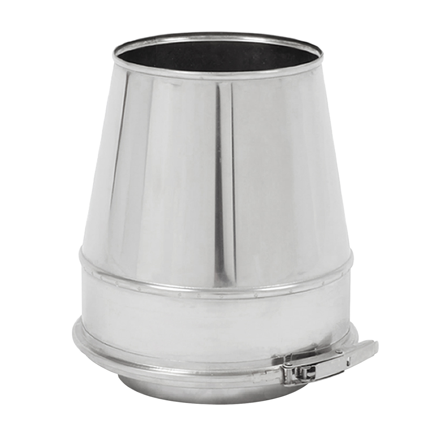 Opsinox conduit de cheminée en acier inoxydable 250 mm finition de sortie AWK isolée