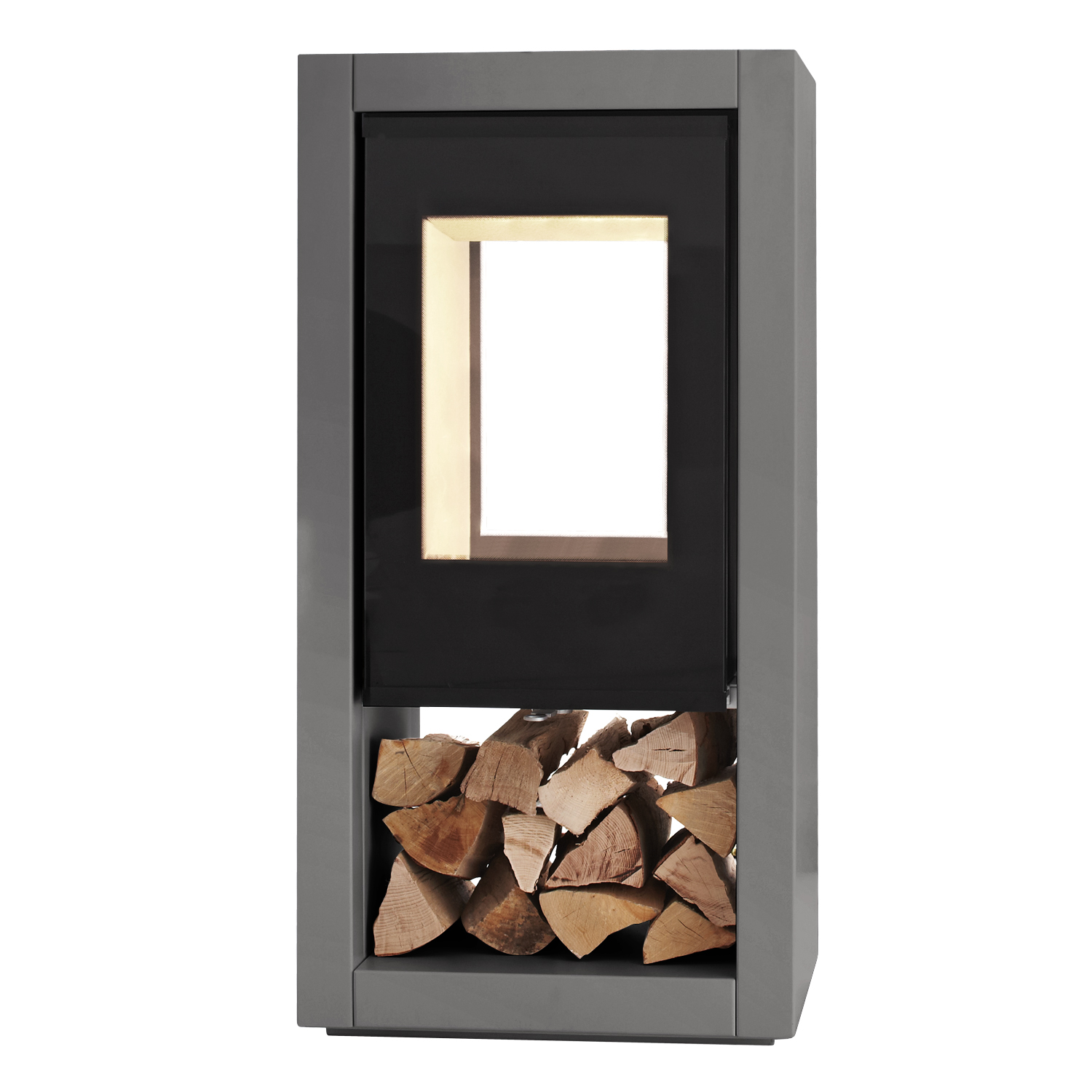 Spartherm Ambiente a8 Poêle à bois Titane
