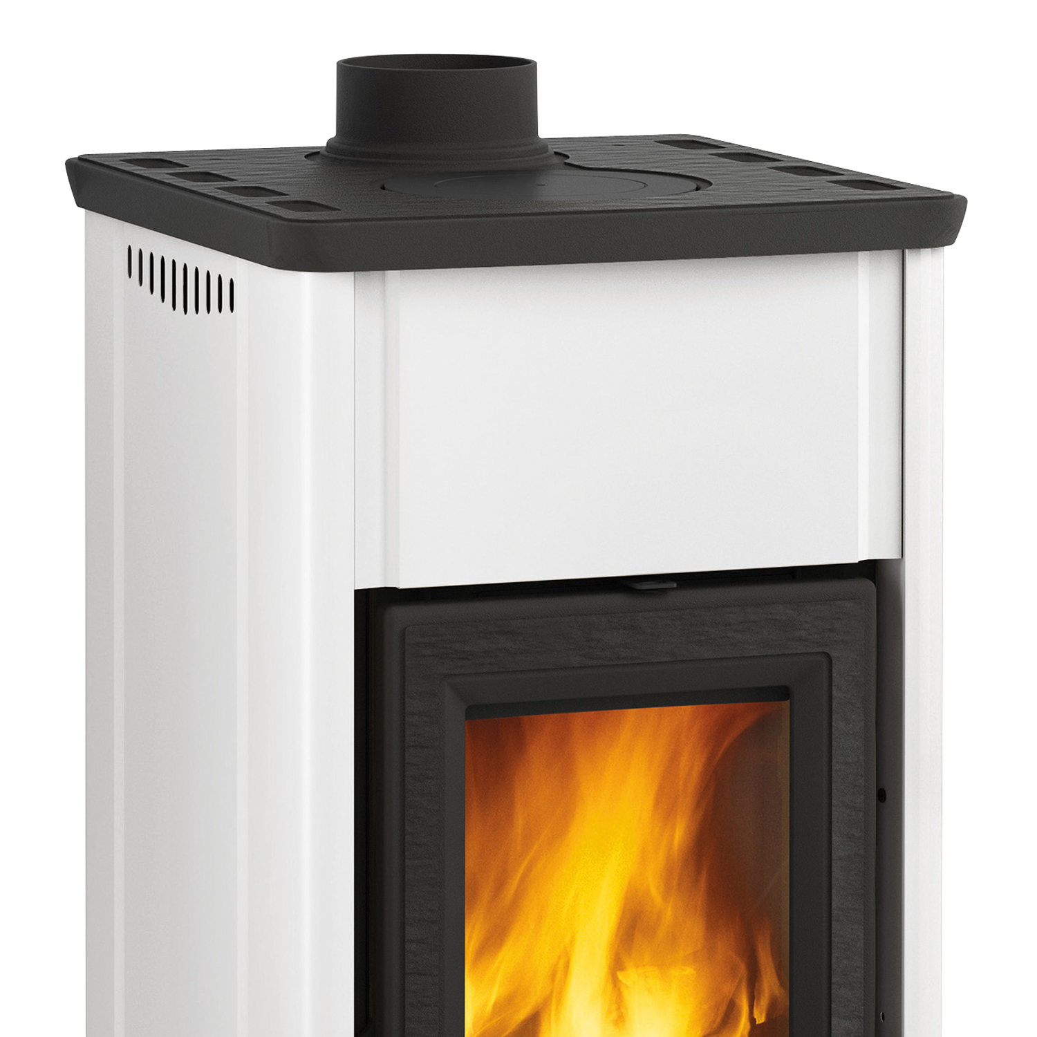 La Nordica Tea 16 poêle à bois blanc