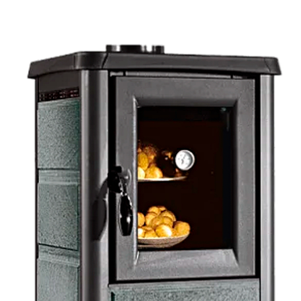 La Nordica Gemma Forno 16 poêle à bois pierre naturelle