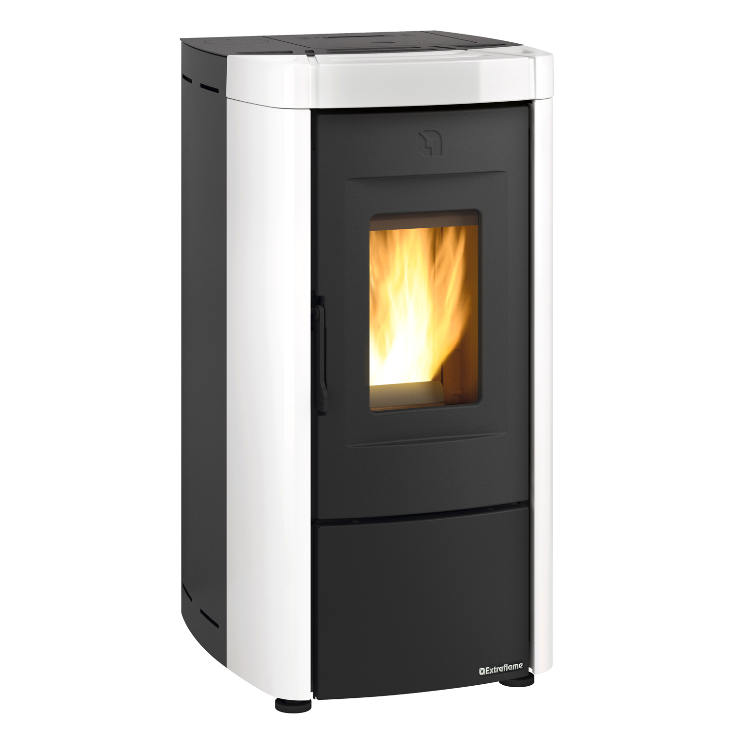 Extraflame Evolution Line Moira EVO poêle à granulés acier blanc