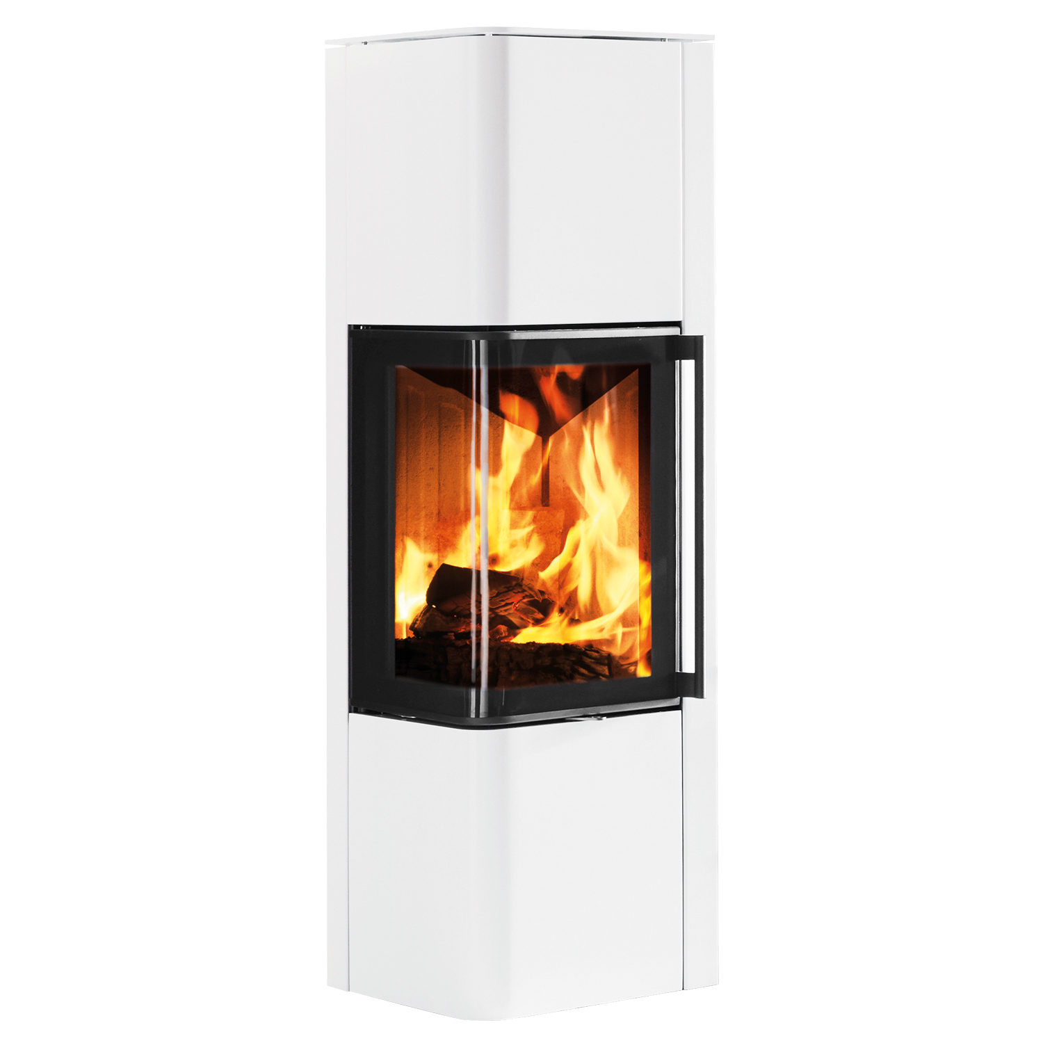 Spartherm Cubo L RLU Poêle à bois Blanc