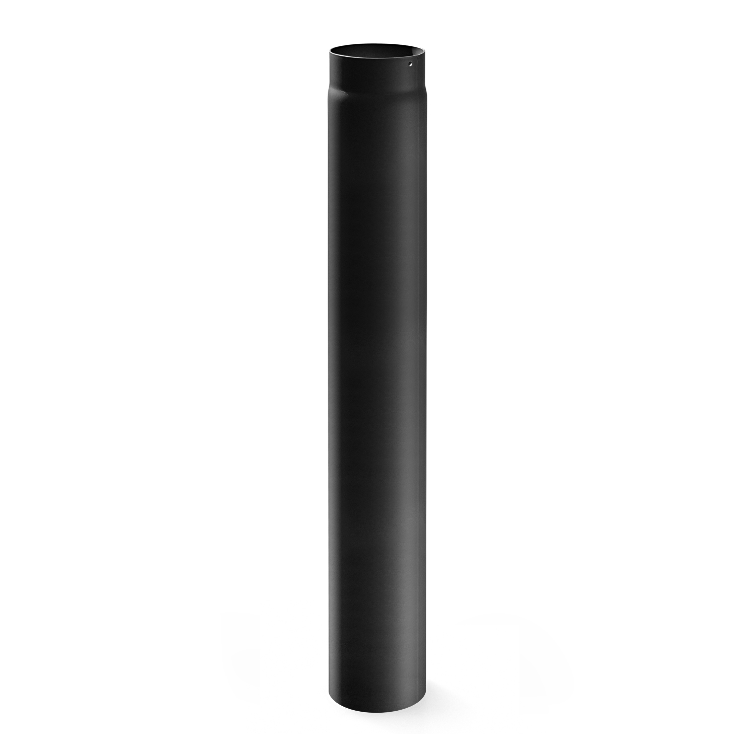 Raik Basic élément de longueur 120mm noir L:1000mm pour tuyau de fumée / conduit de fumée