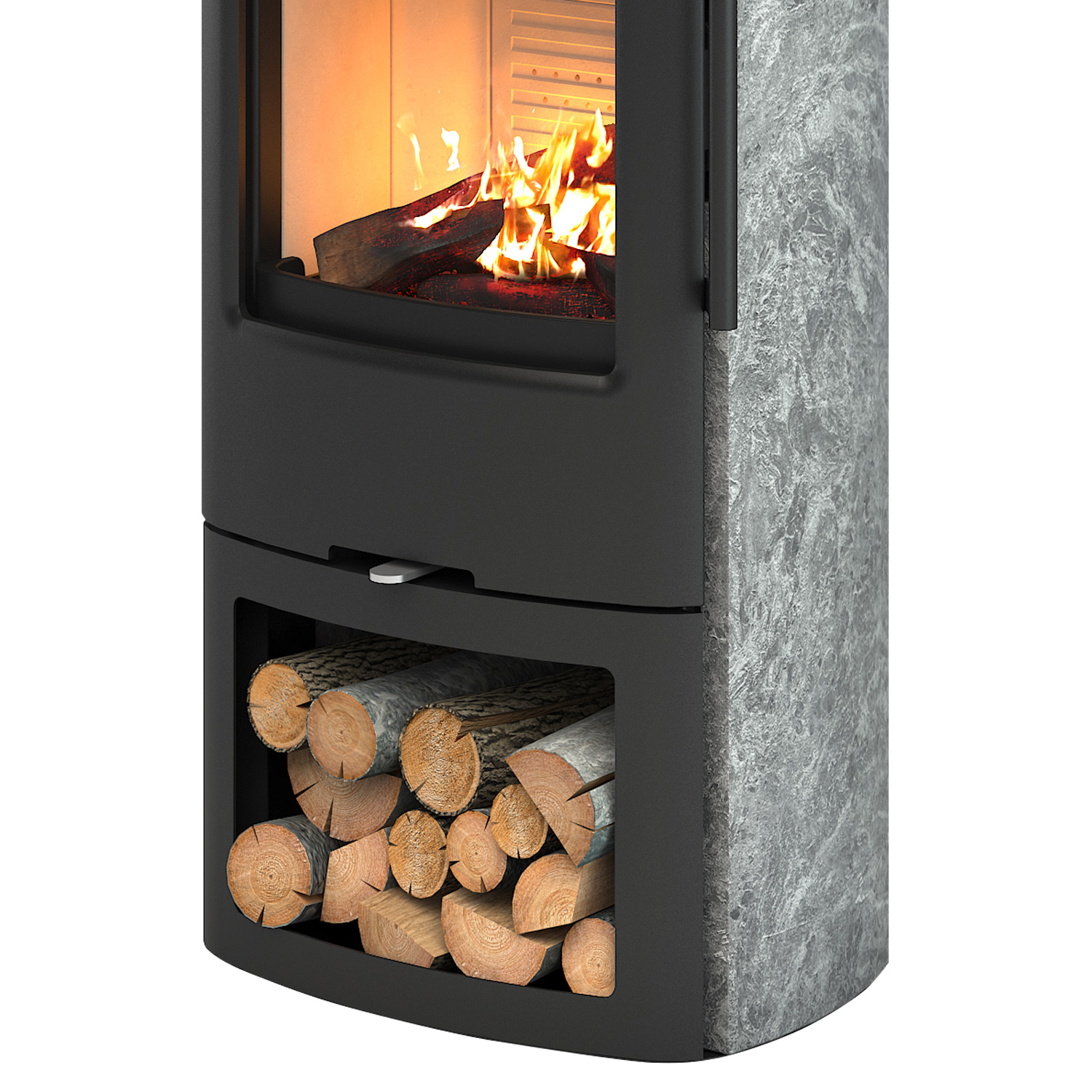 TermaTech TT44S Poêle à bois en stéatite