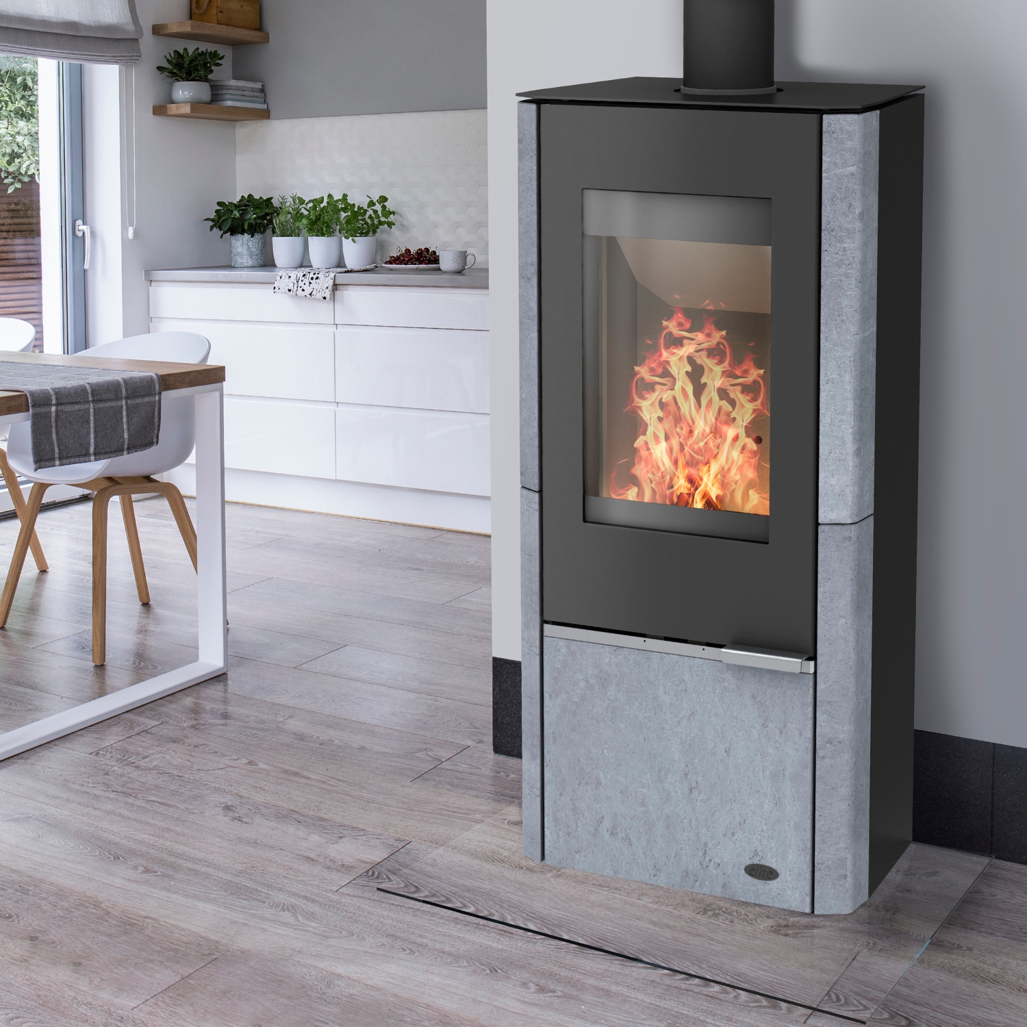 Fireplace Elite Oregon Poêle à bois en stéatite