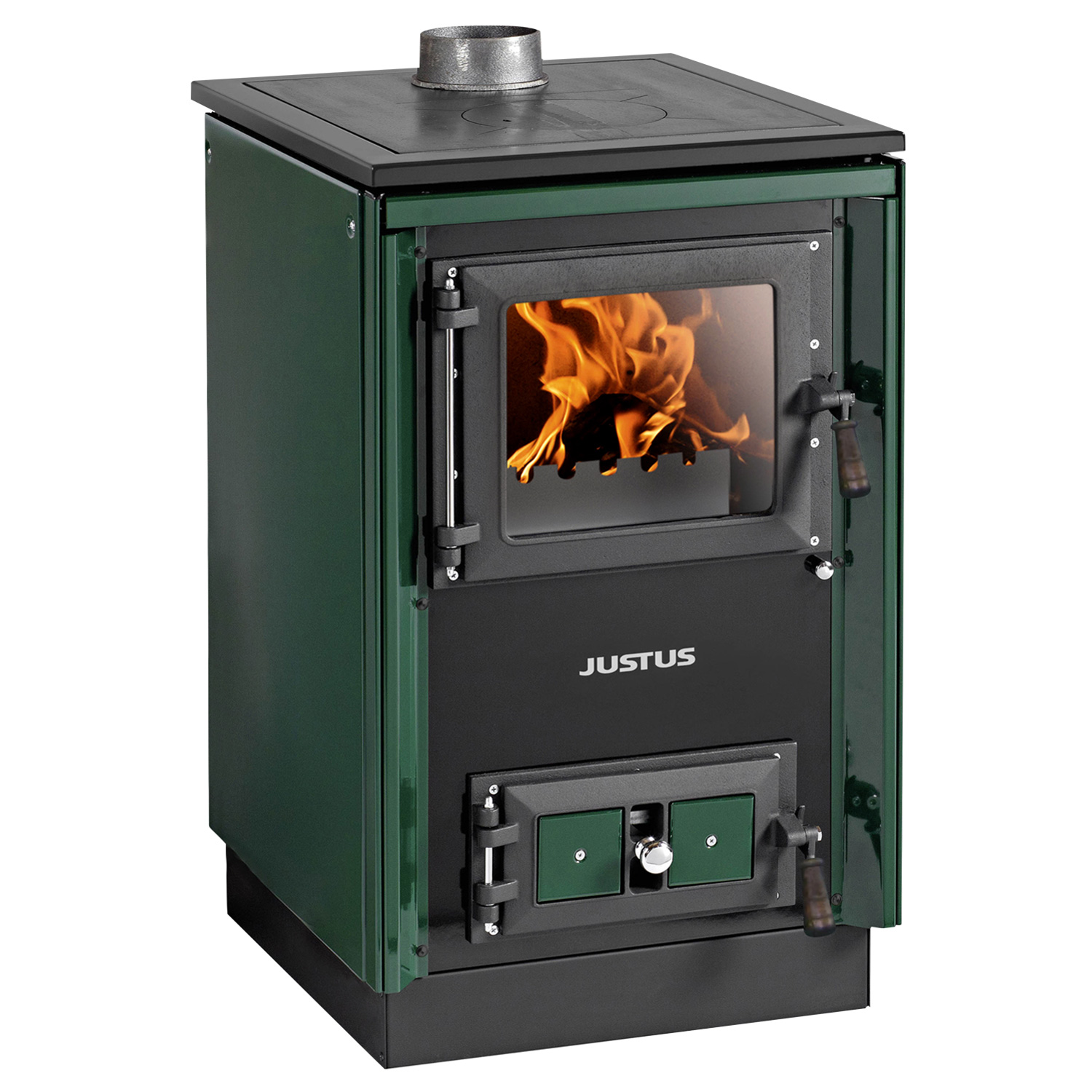 Justus Rustico-50 2.0 poêle de cuisine vert