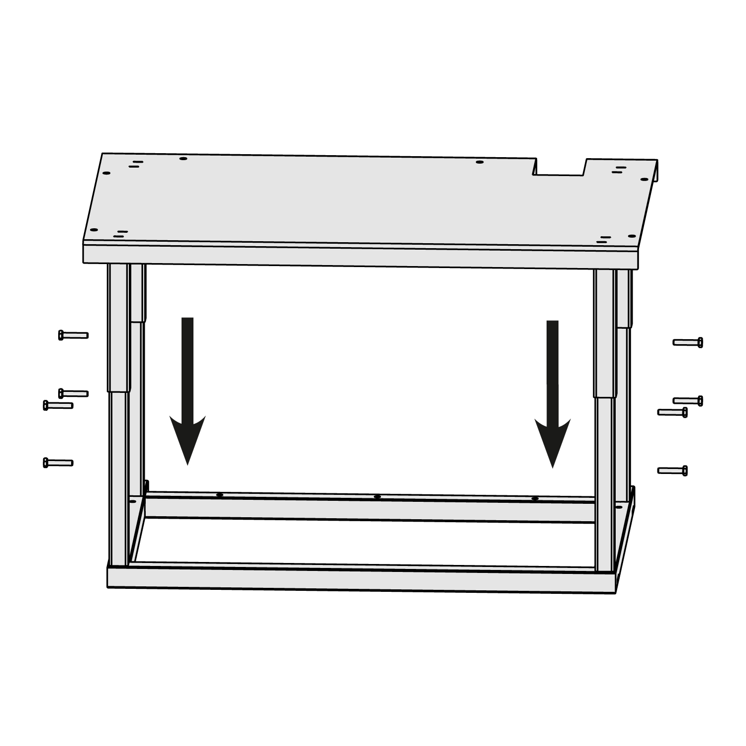 Structure de montage Edilkamin pour Pellkamin 12