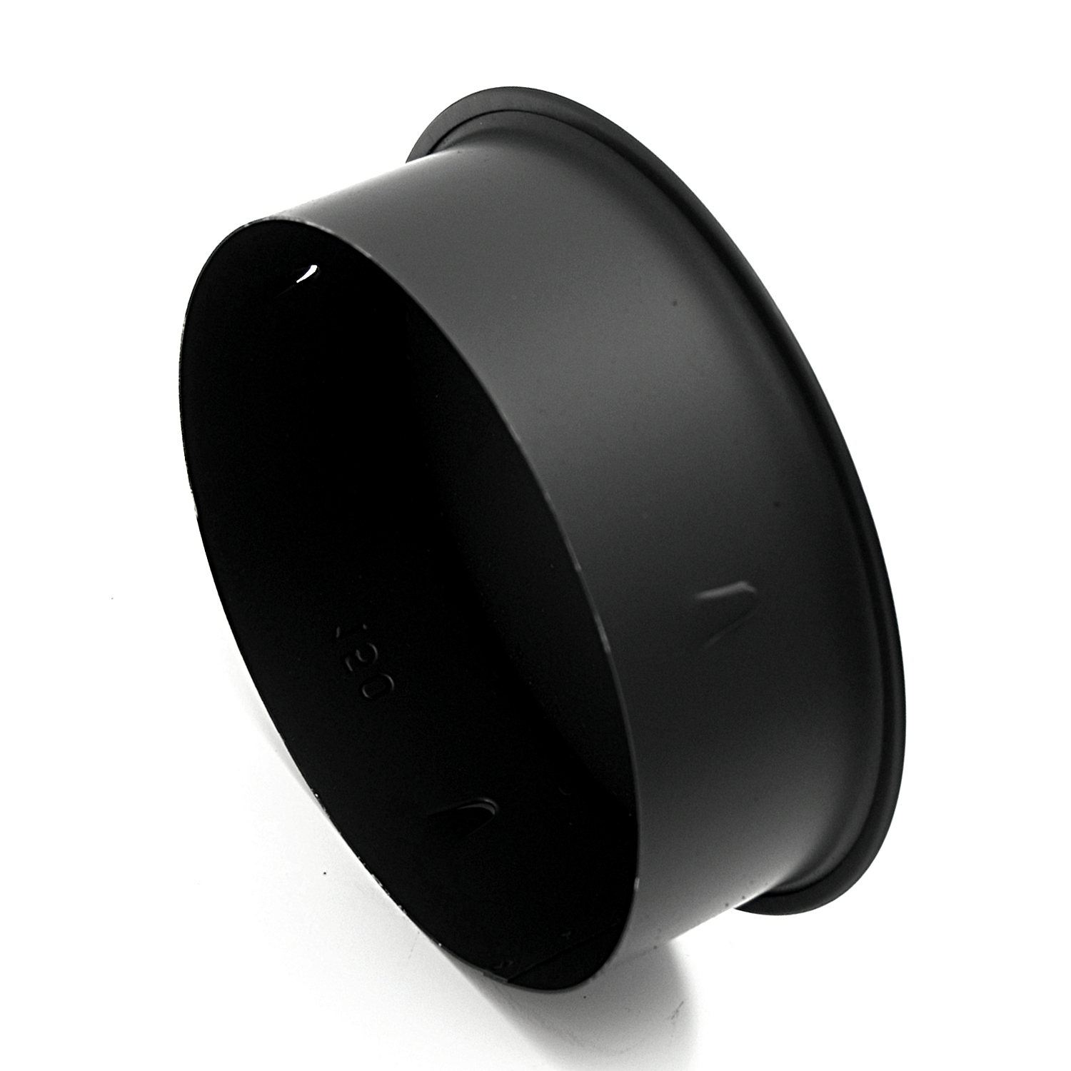 Raik Tuyau de fumée / Tuyau de poêle 150mm - Bouchon aveugle noir