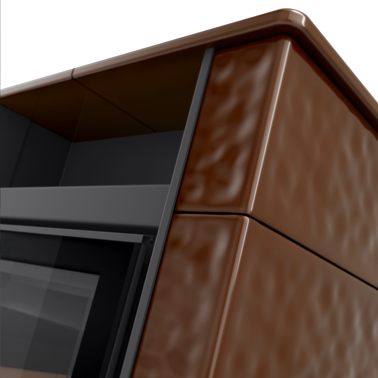 Poêle à bois Aquaflam Vario Peru Marron