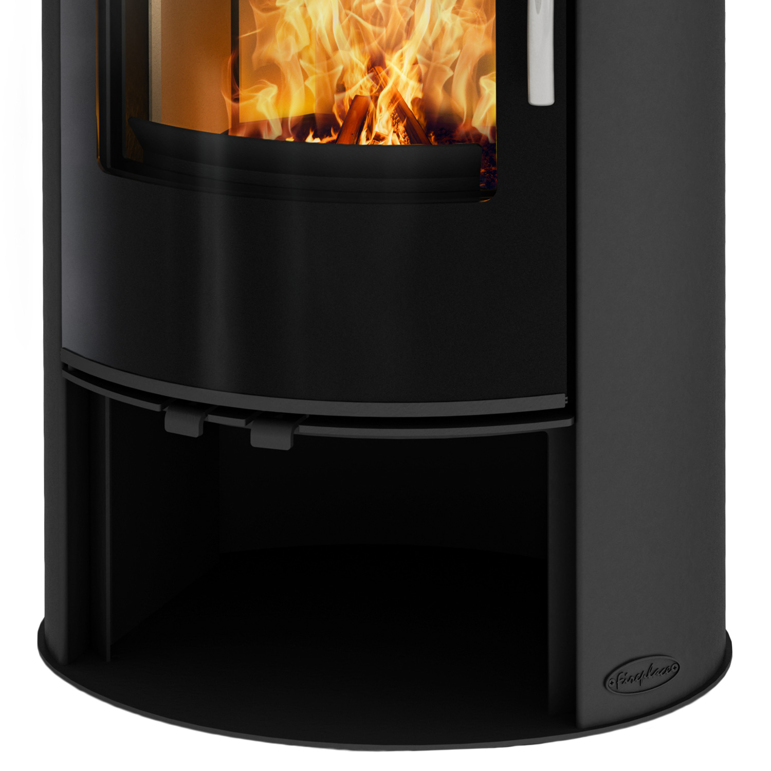 Cheminée Elite Kobe Poêle à bois Céramique Noire