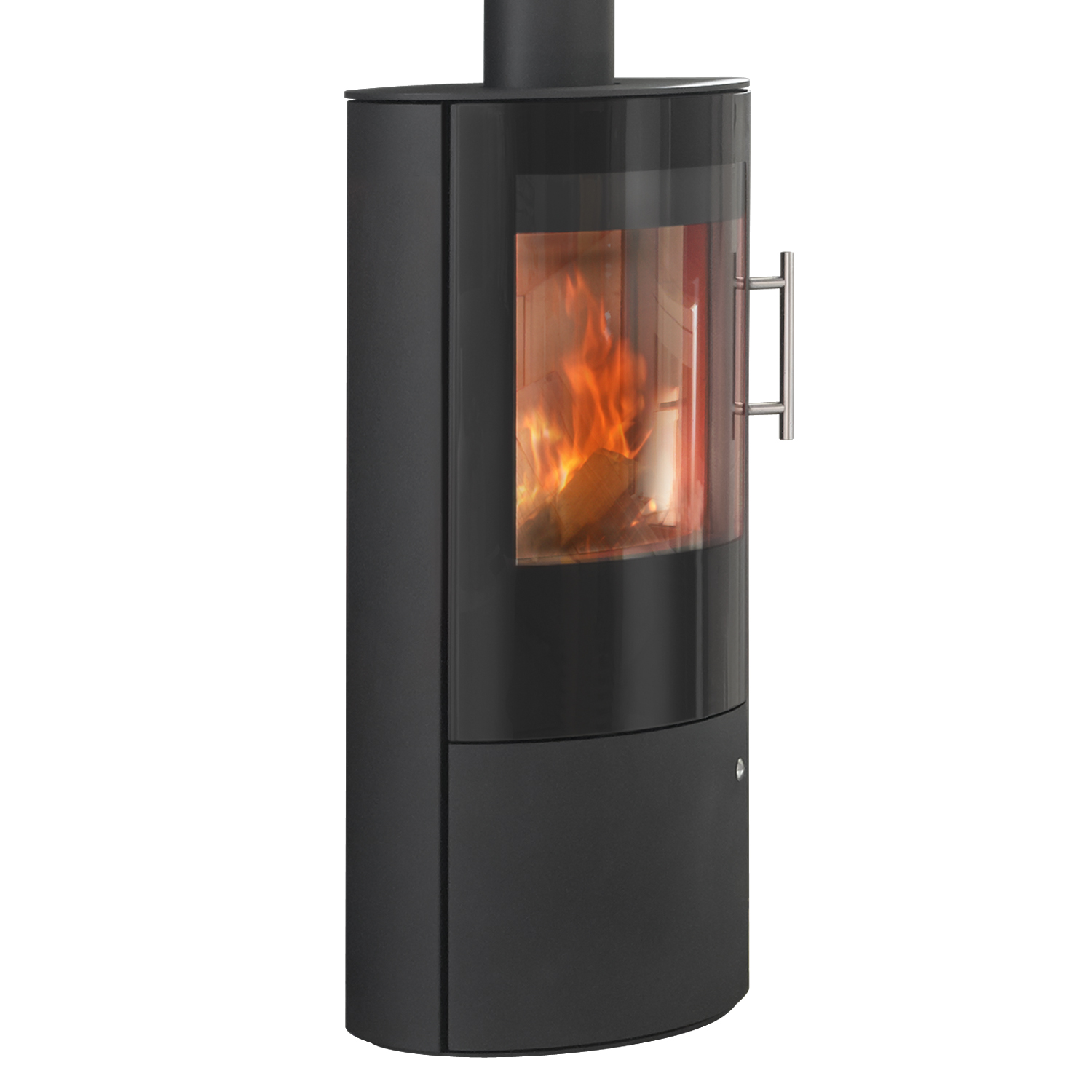 Poêle à bois Draco M de Königshütte avec porte en verre