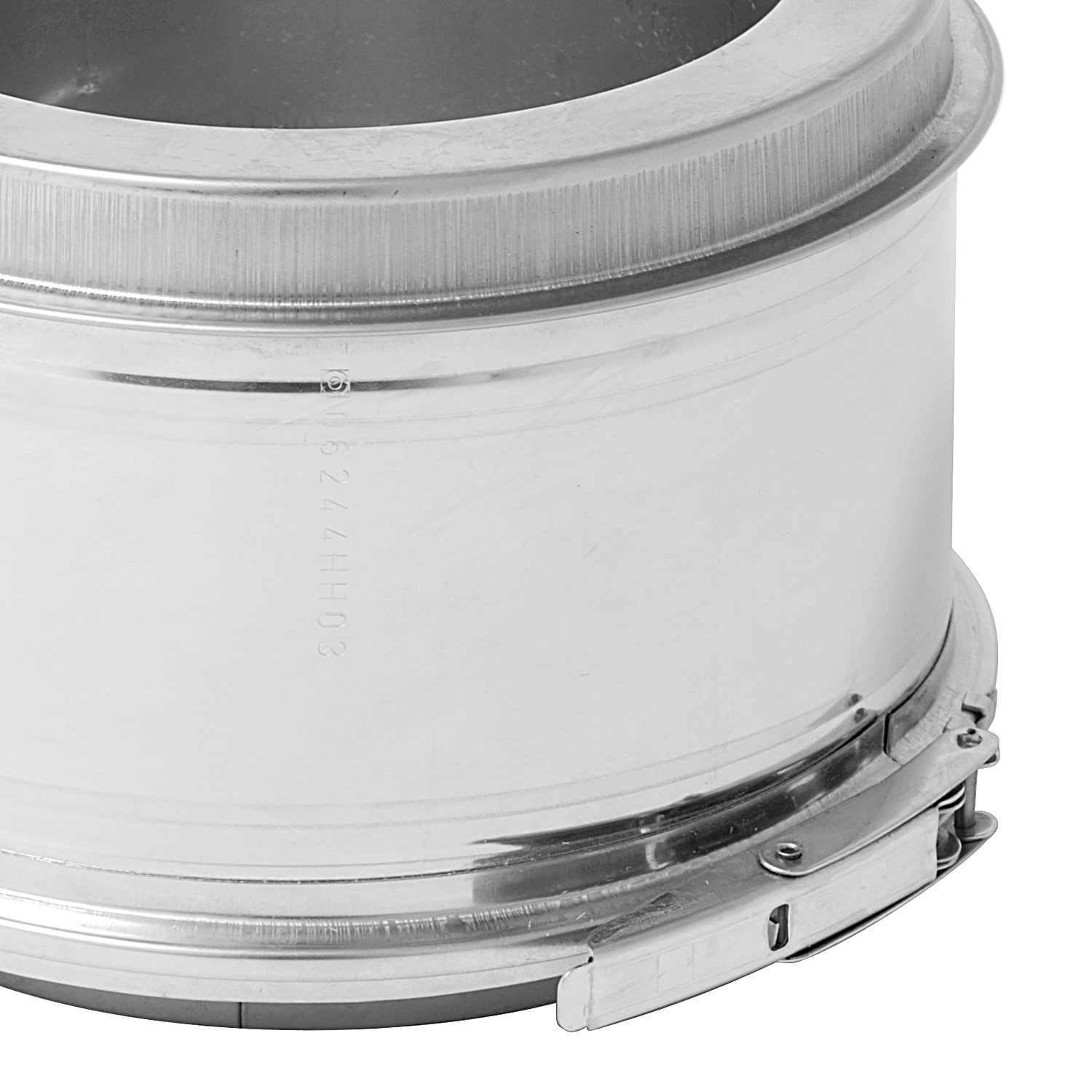 Opsinox conduit de cheminée en acier inoxydable 130mm élément de longueur B150