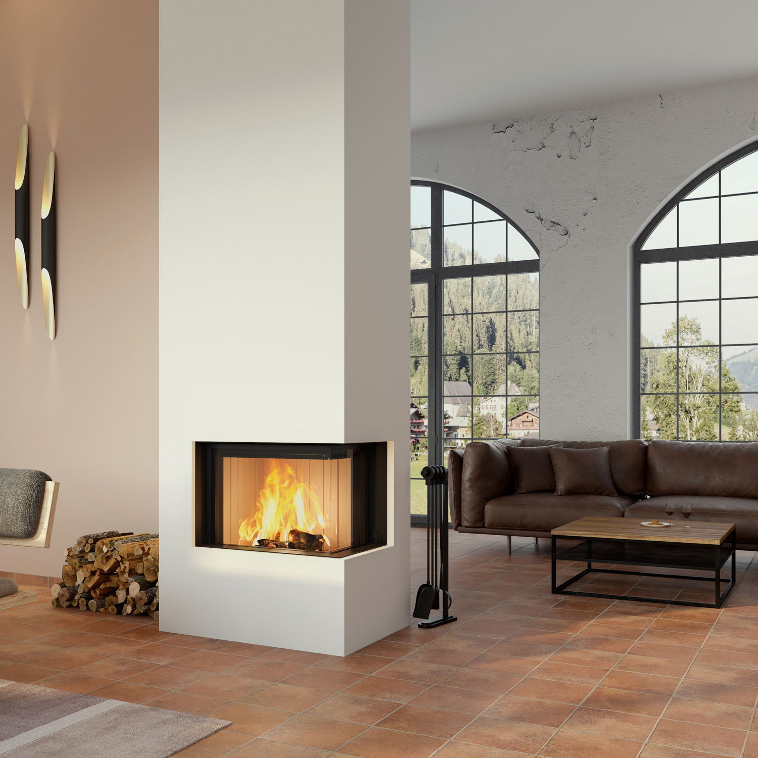 Spartherm Premium V-2R-68h Insert de cheminée RRA Ø 250 mm