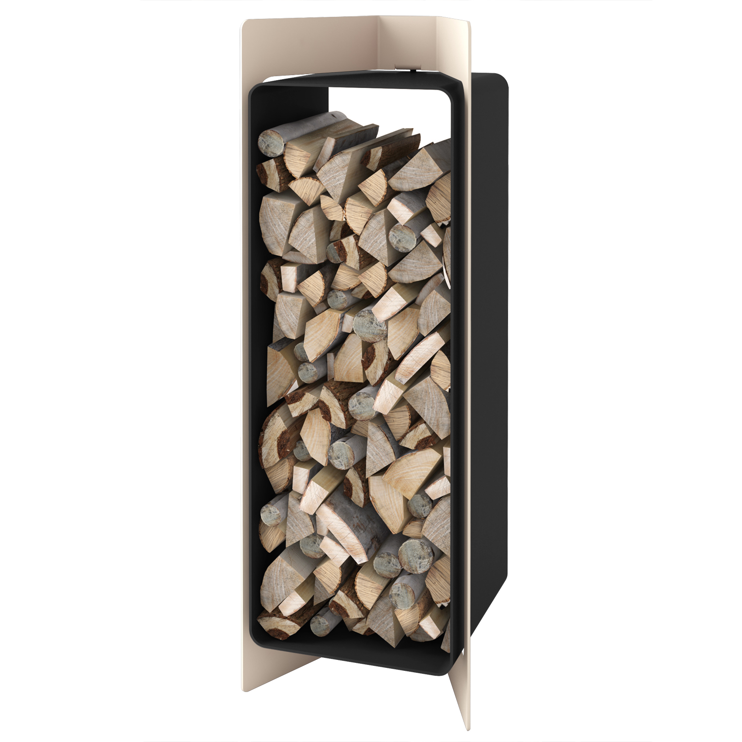 HS Flamingo Deluxe 4 Étagère en Bois Crème