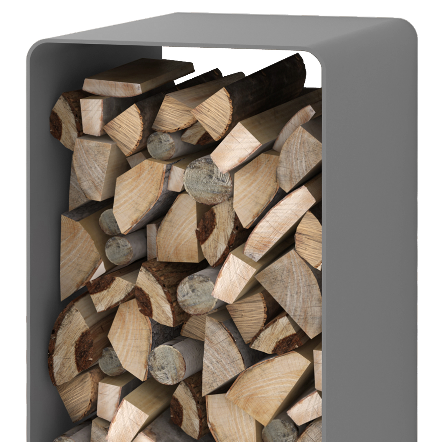 HS Flamingo Deluxe 1 Étagère en bois Gris